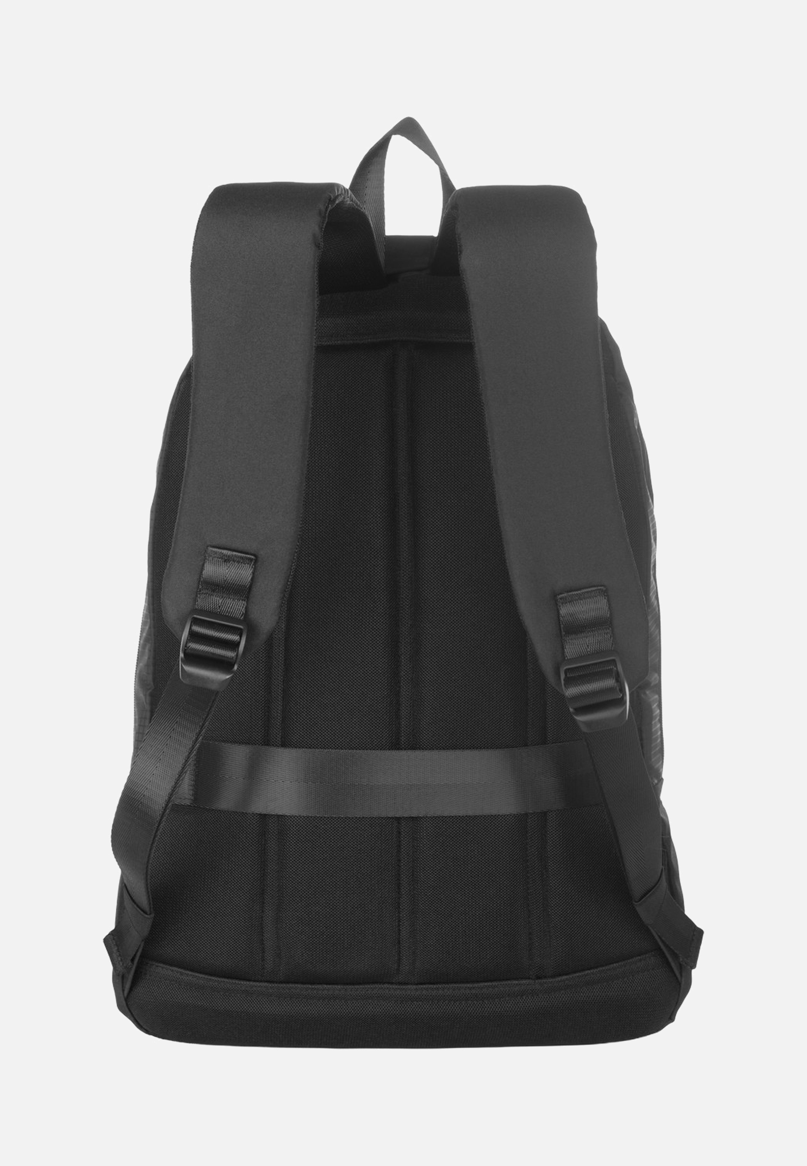 Bugatti Letter's Backpack Black Rucksack