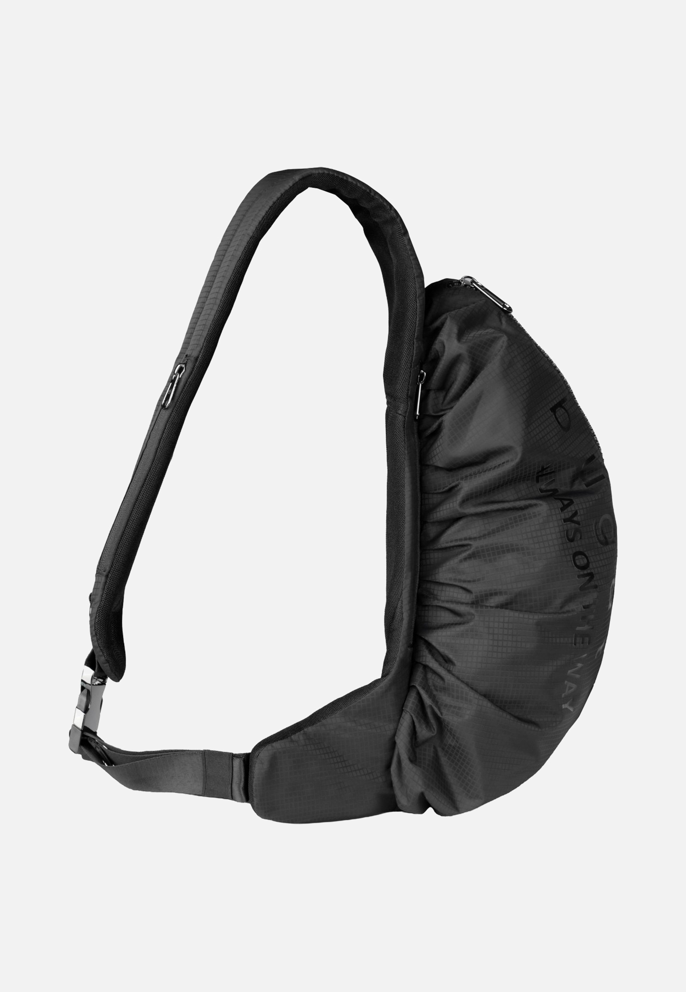 Bugatti Letter's Crossbody Black Sling Bag