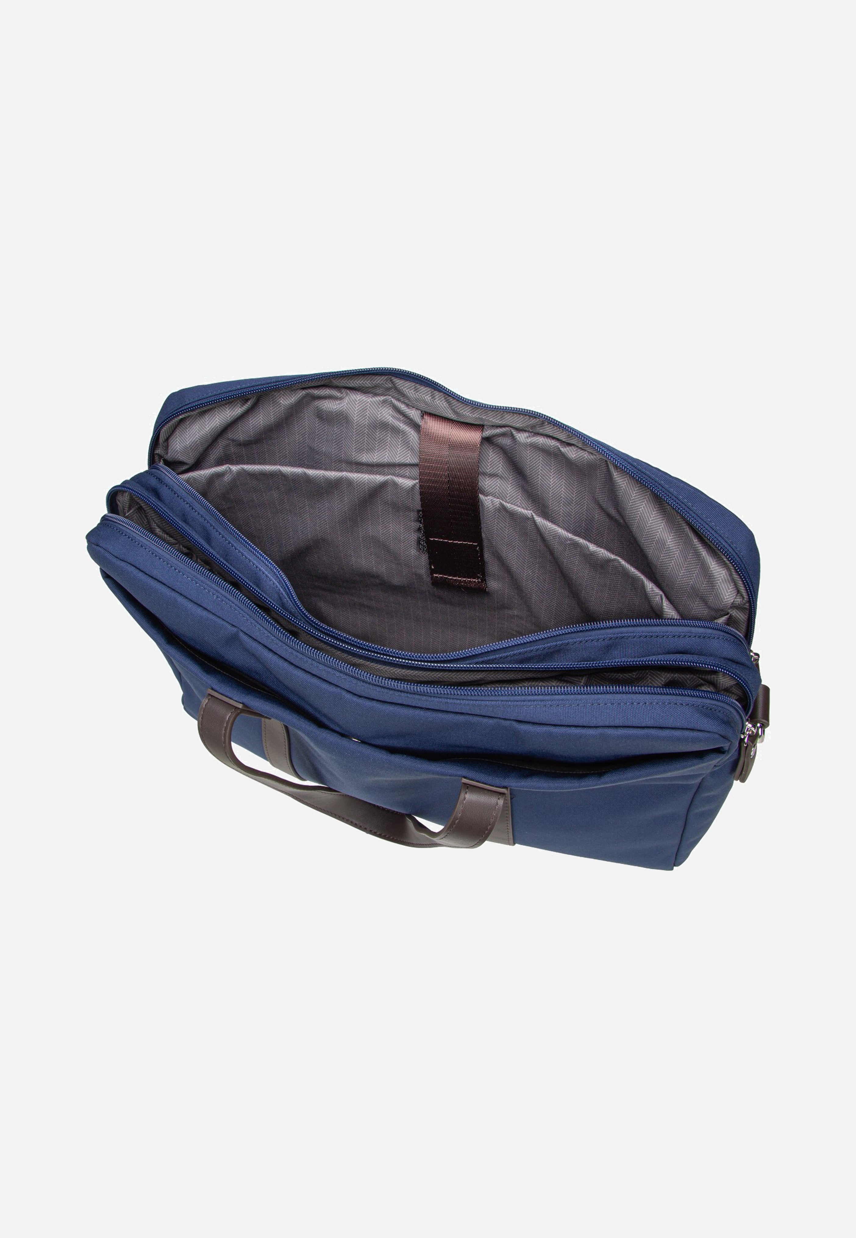 Bugatti Maro Business Bag L Navy Aktentasche