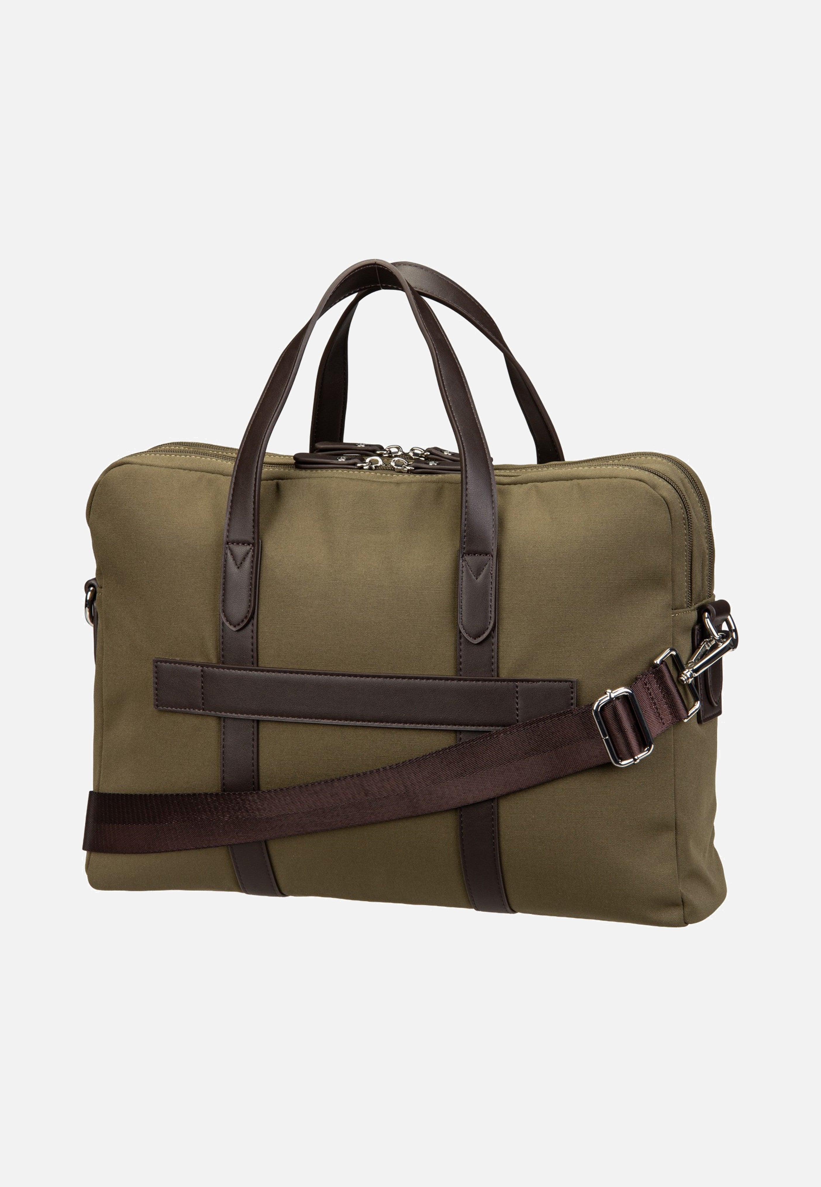 Bugatti Maro Business Bag L Olive Aktentasche