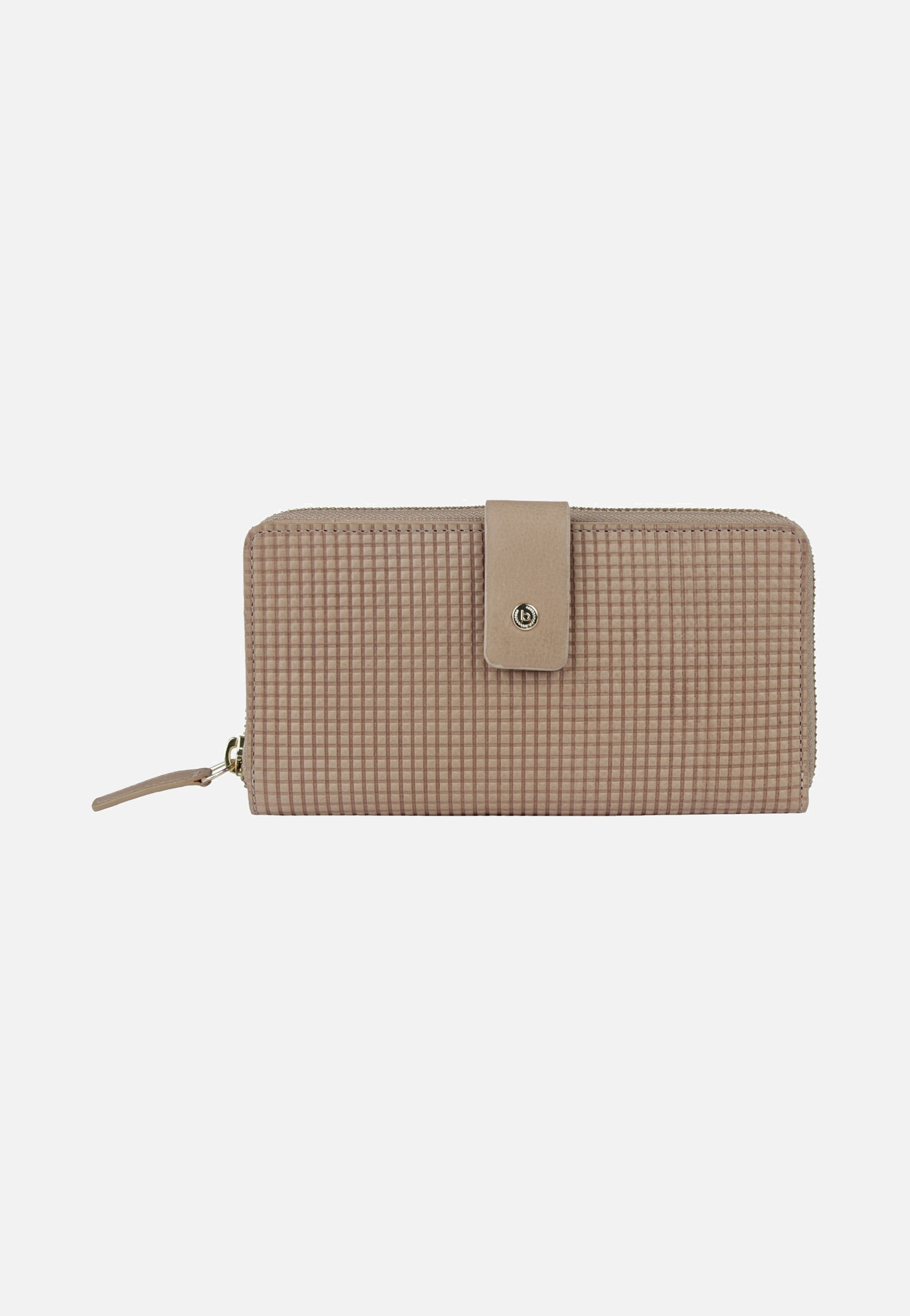 Bugatti Noemi Ladies Long Zip Wallet Sand Portemonnaie