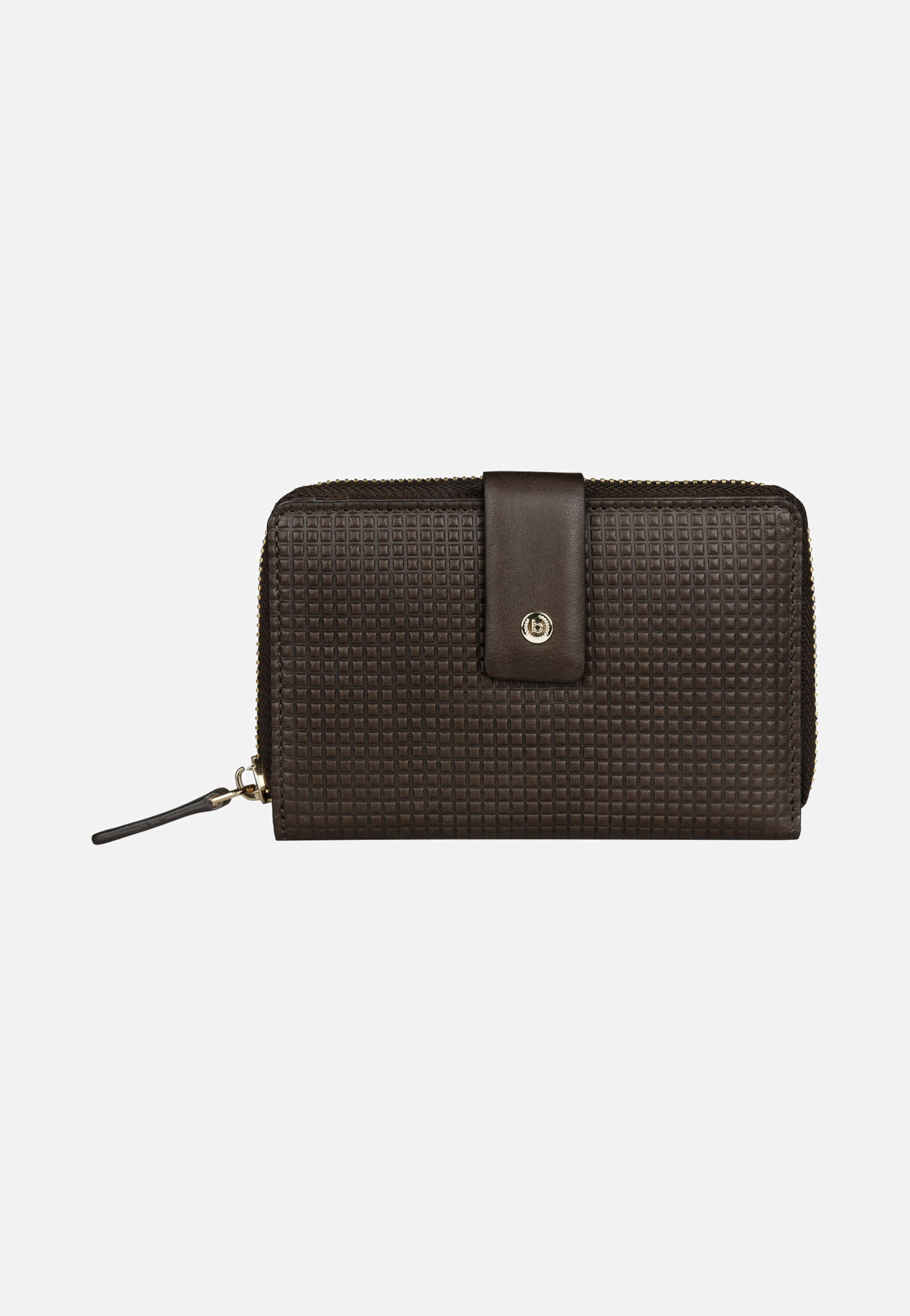 Bugatti Noemi Ladies Zip Wallet M Brown Portemonnaie