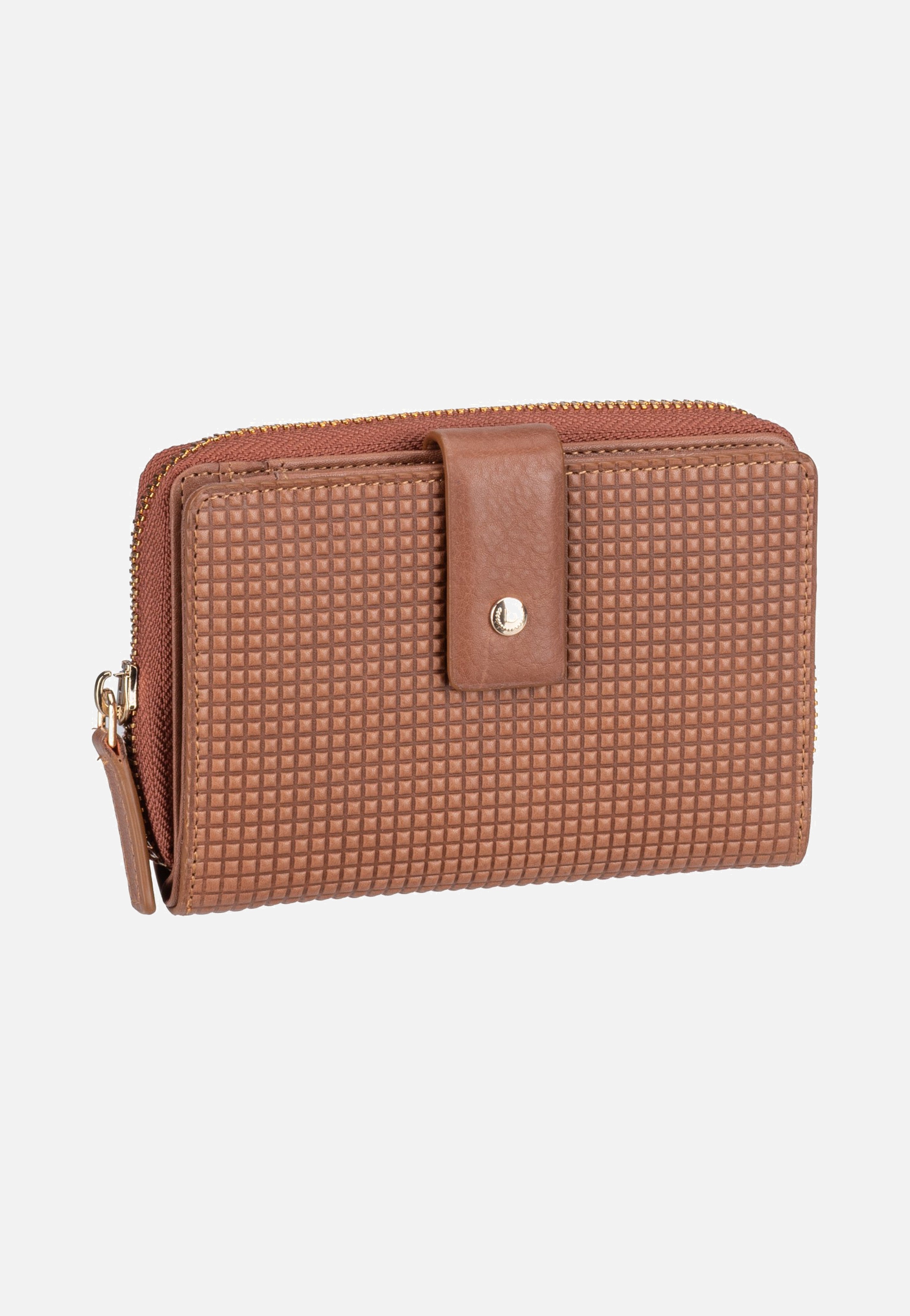 Bugatti Noemi Ladies Zip Wallet M Cognac Wallet