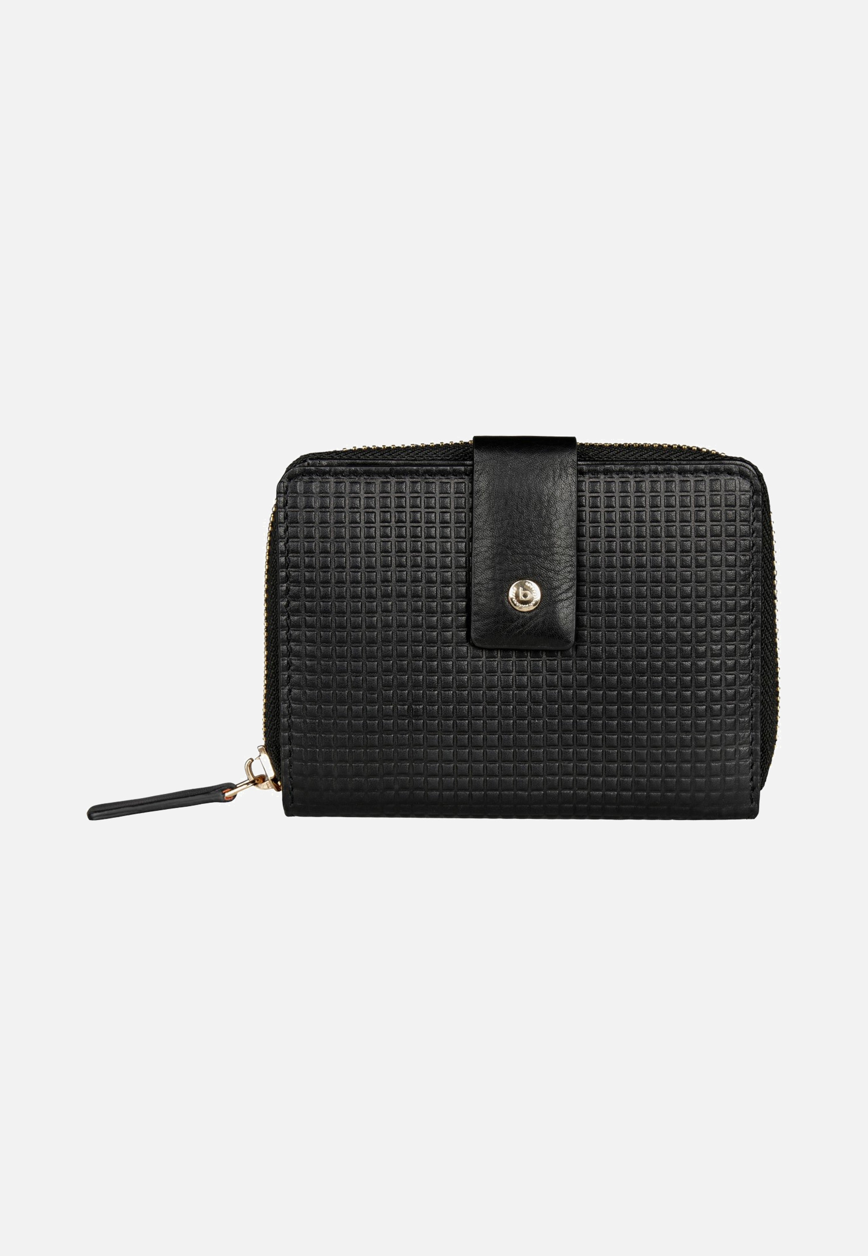 Bugatti Noemi Ladies Zip Wallet S Black Portemonnaie