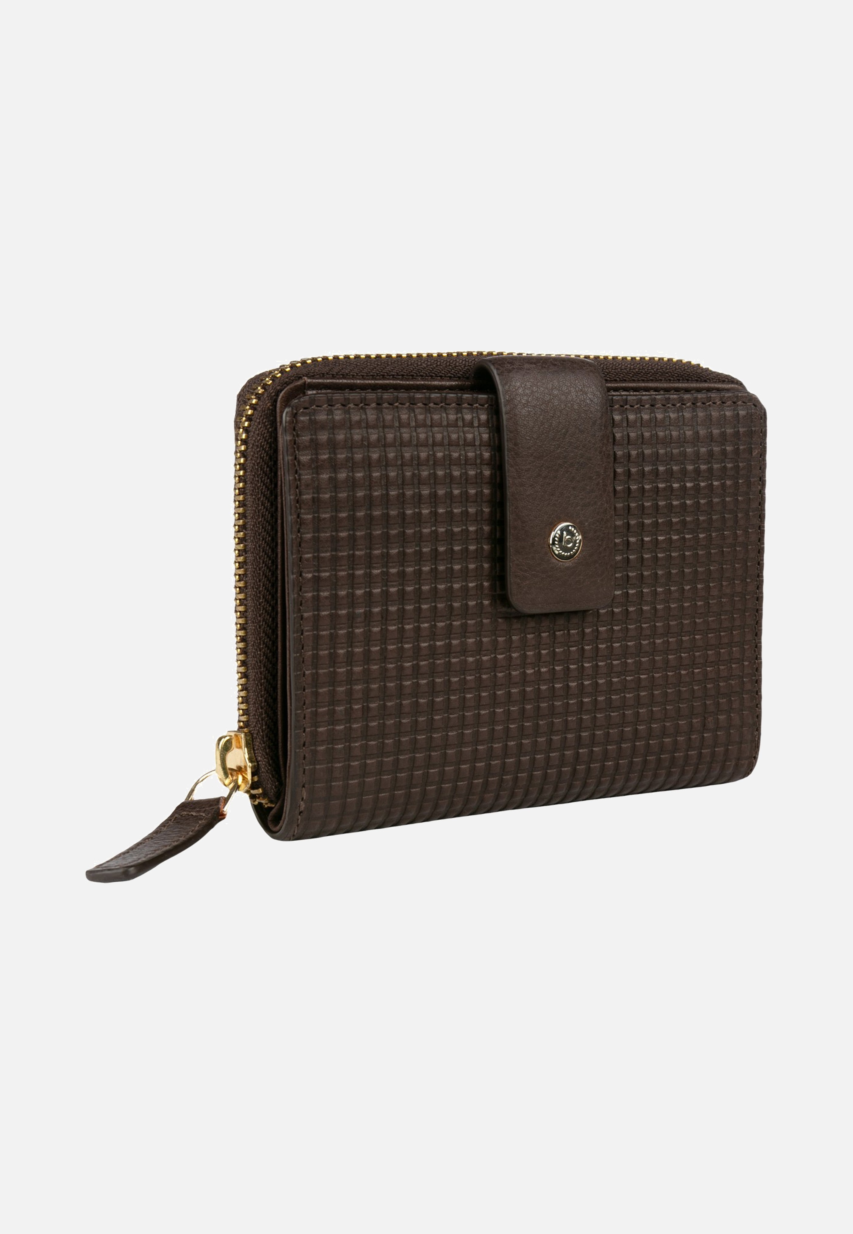 Bugatti Noemi Ladies Zip Wallet S Brown Portemonnaie