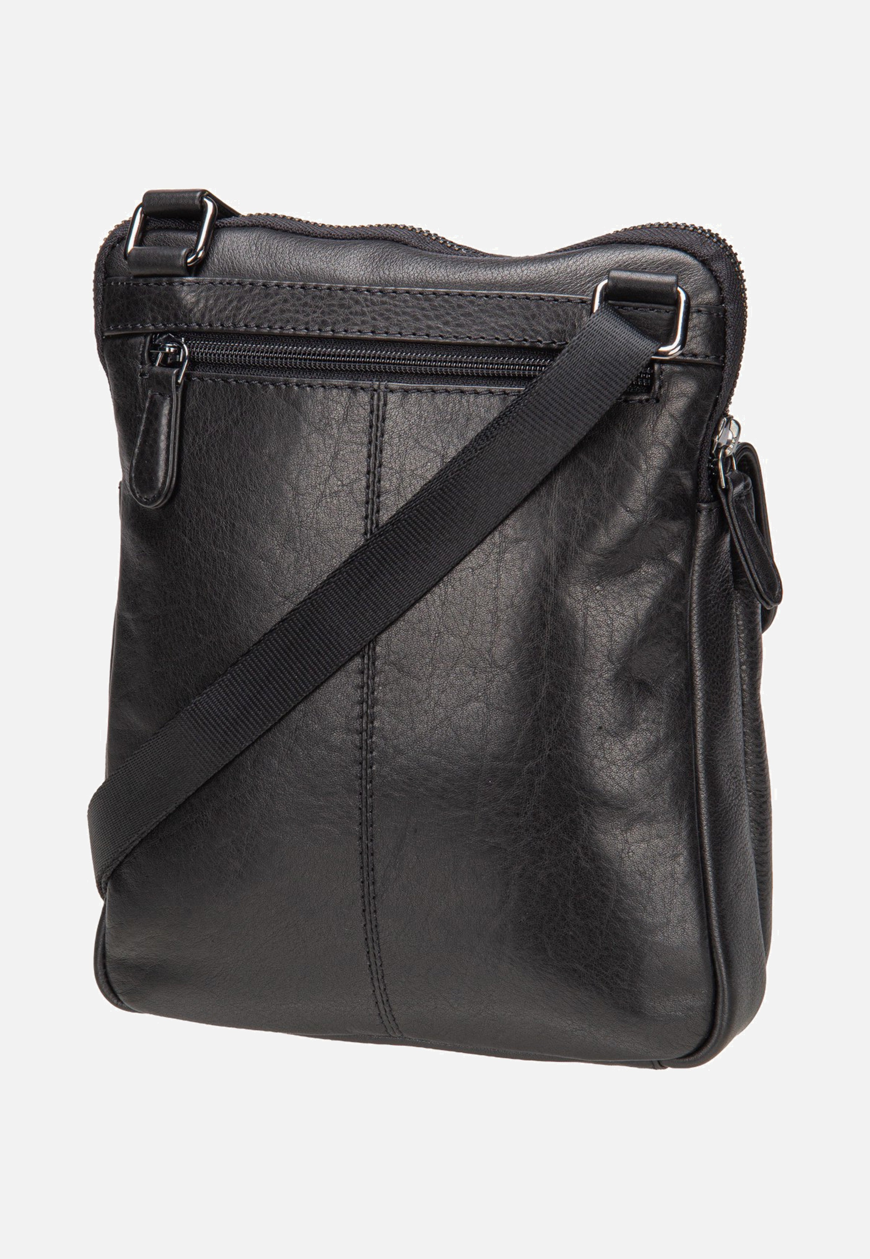 Bugatti Nome Shoulder Bag Black Umhängetasche
