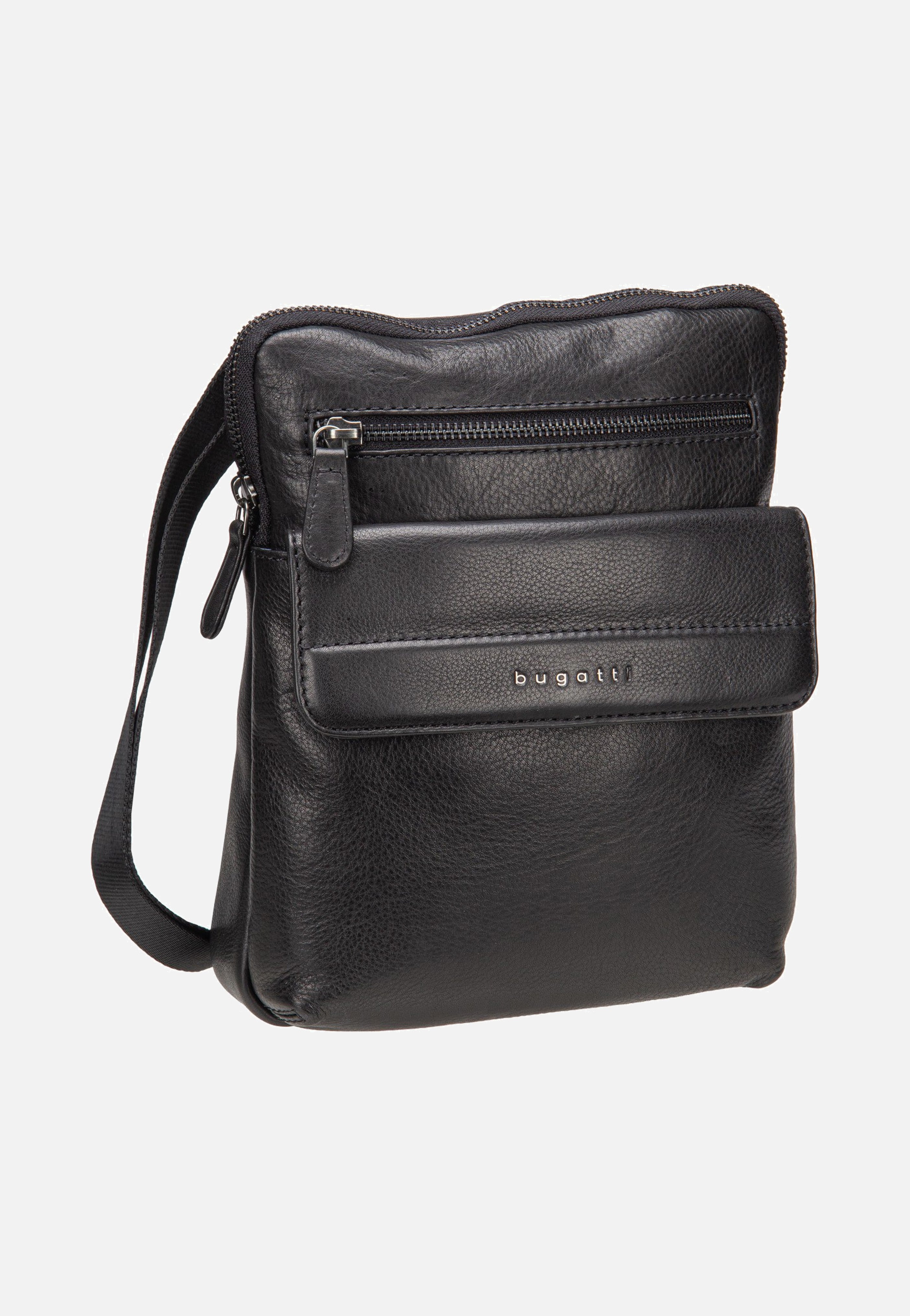 Bugatti Nome Shoulder Bag Black Umhängetasche