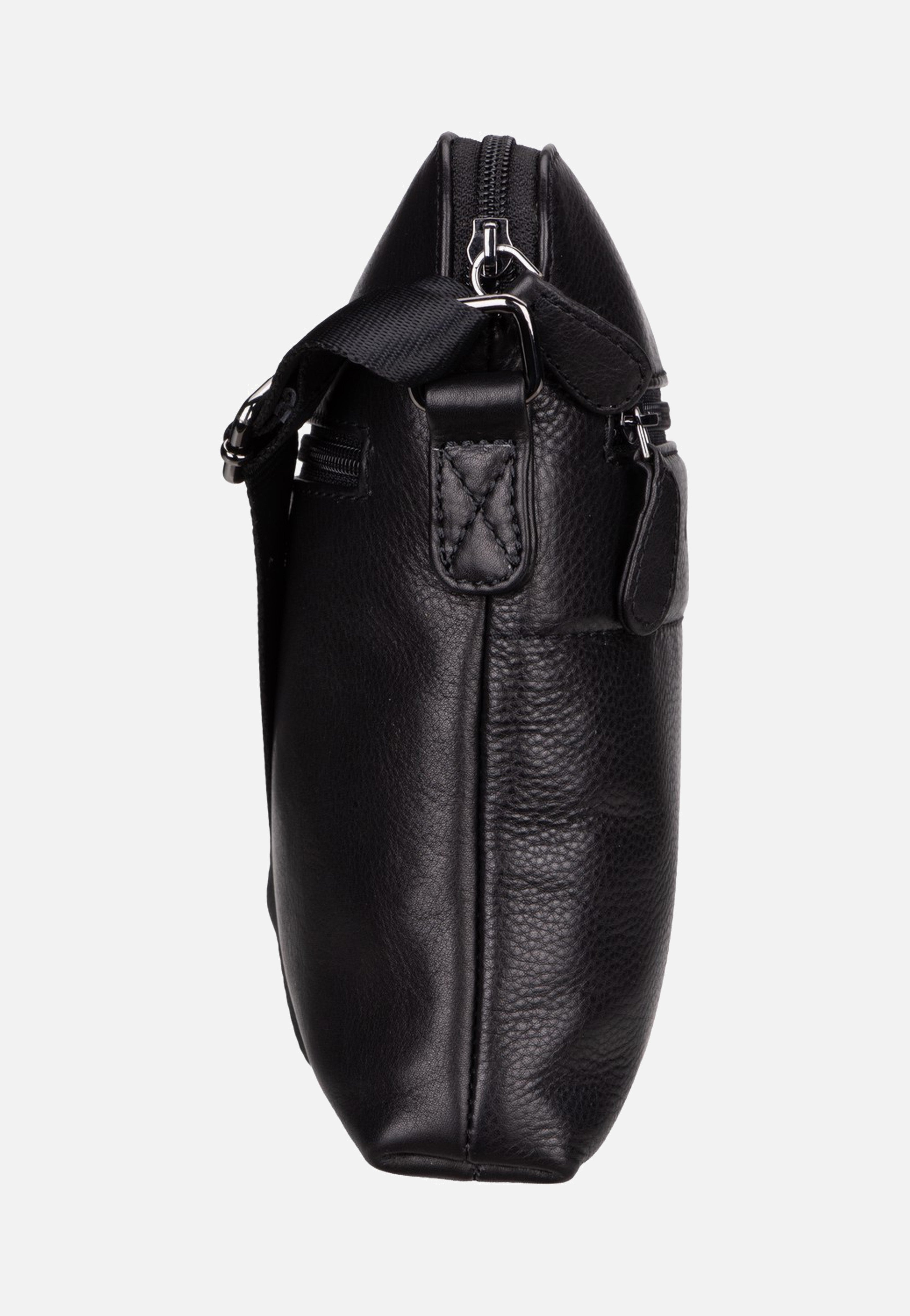 Bugatti Nome Shoulder Bag Black Umhängetasche