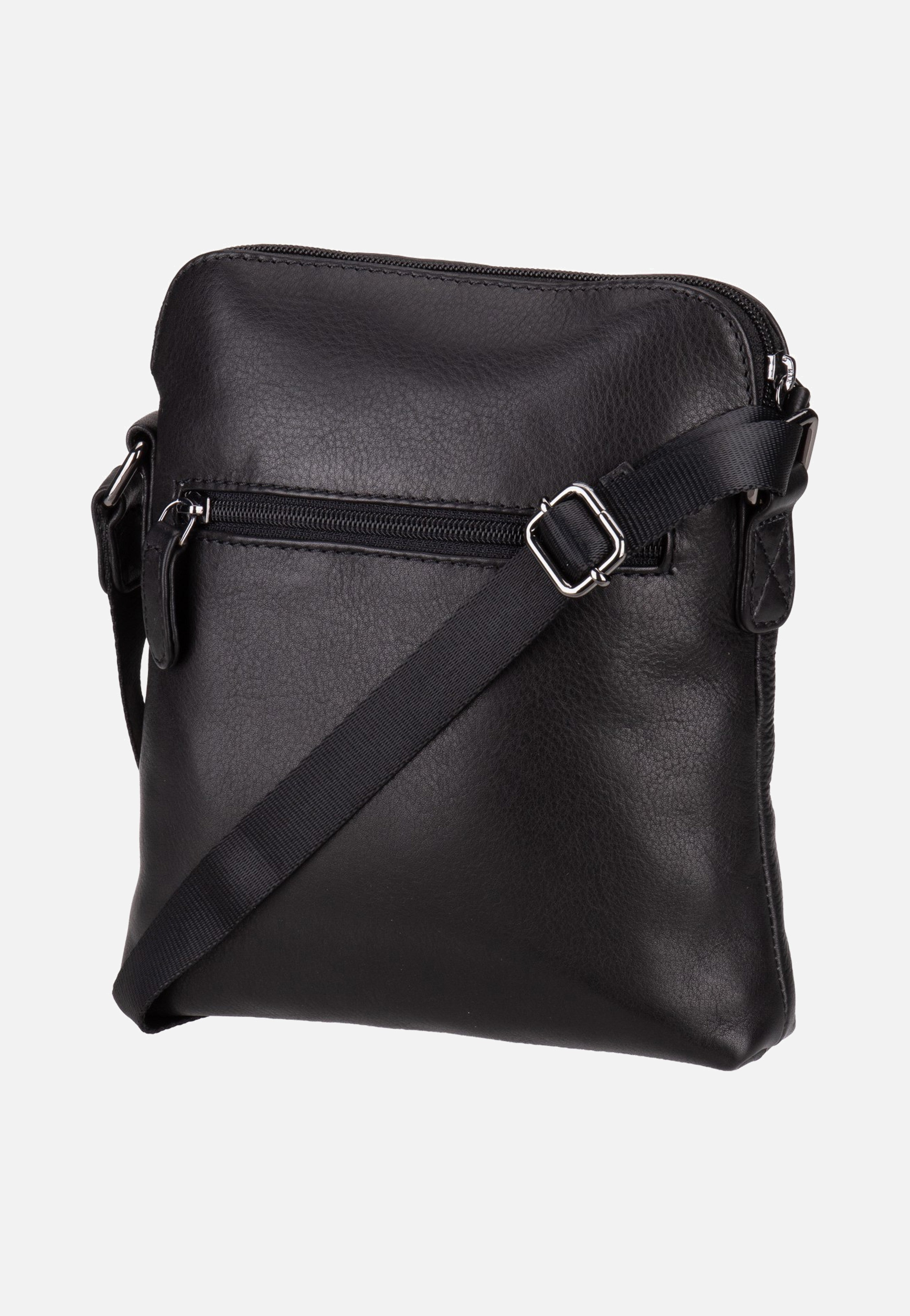Bugatti Nome Shoulder Bag Black Umhängetasche