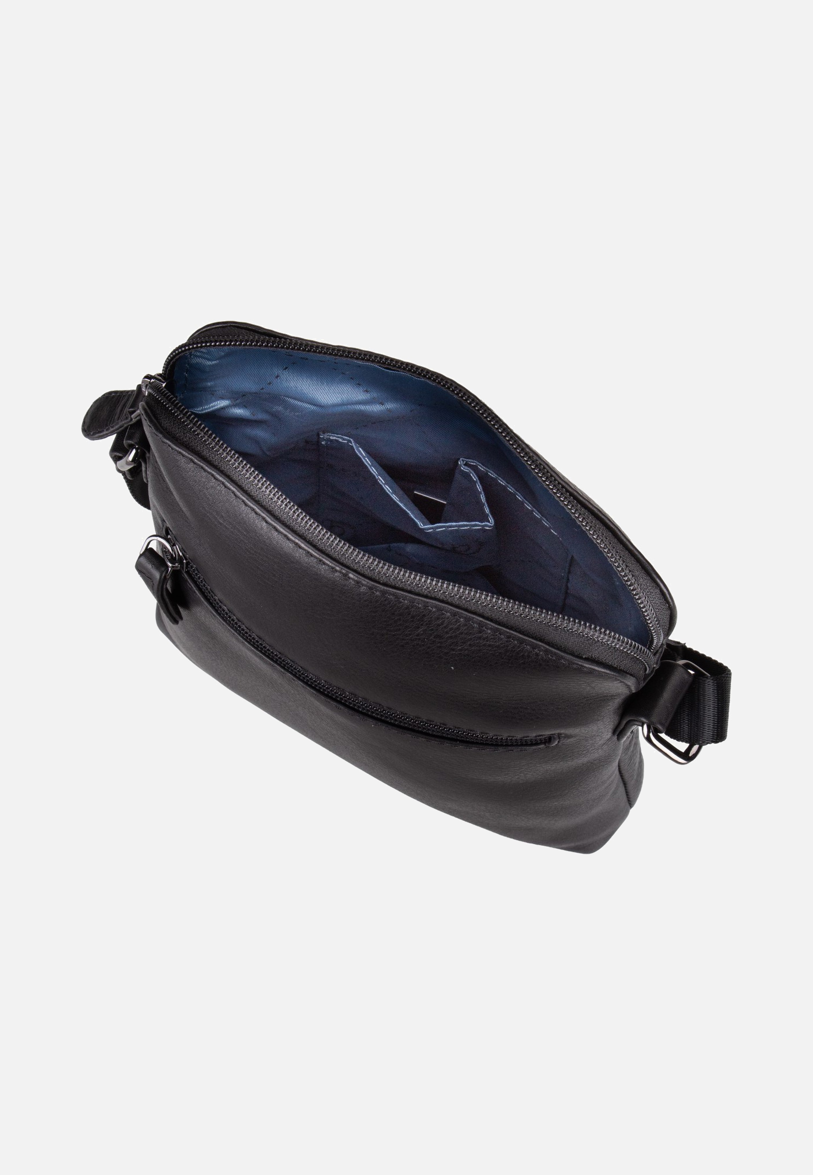 Bugatti Nome Shoulder Bag Black Umhängetasche