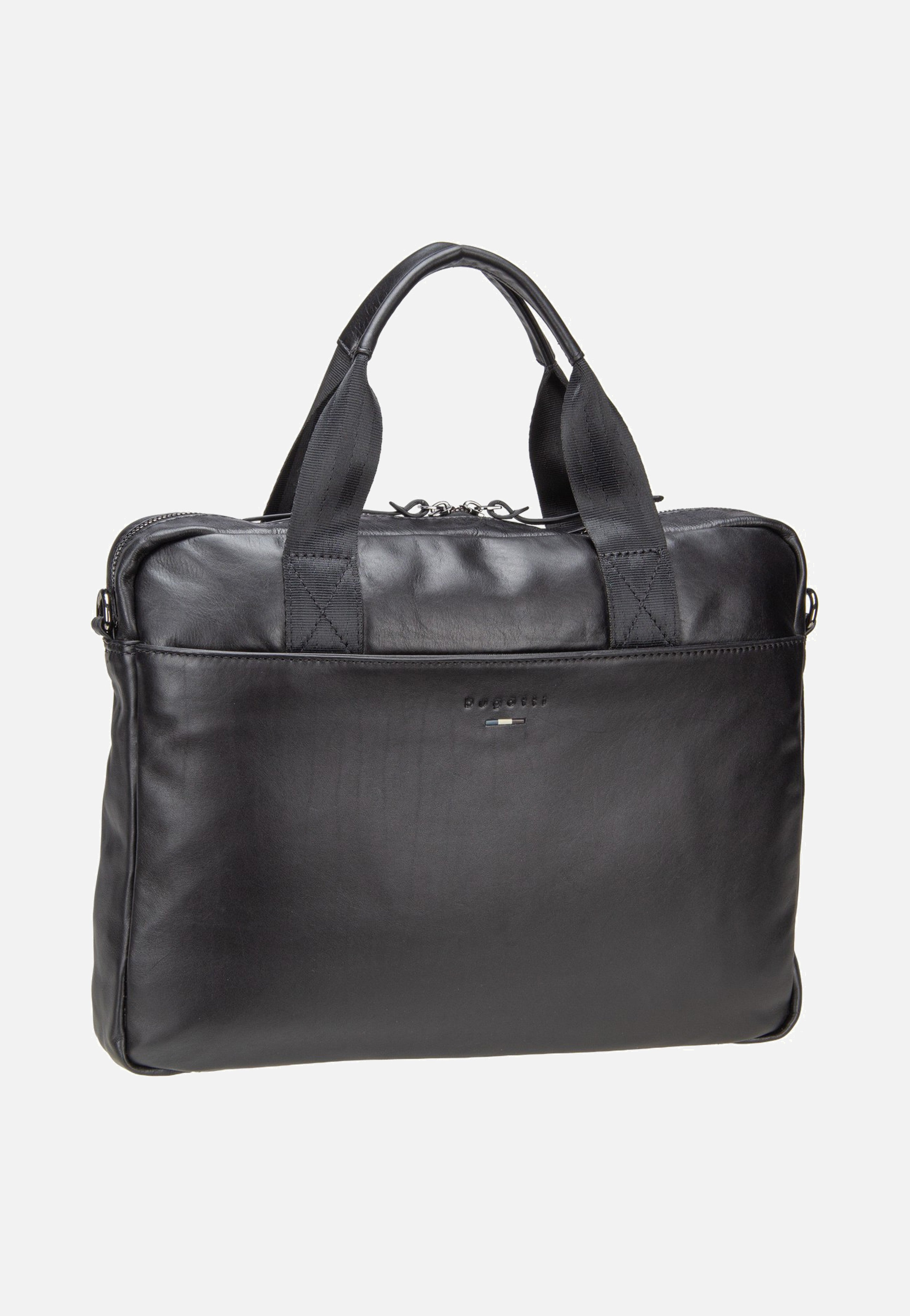 Bugatti Romeo Briefcase Black Aktentasche