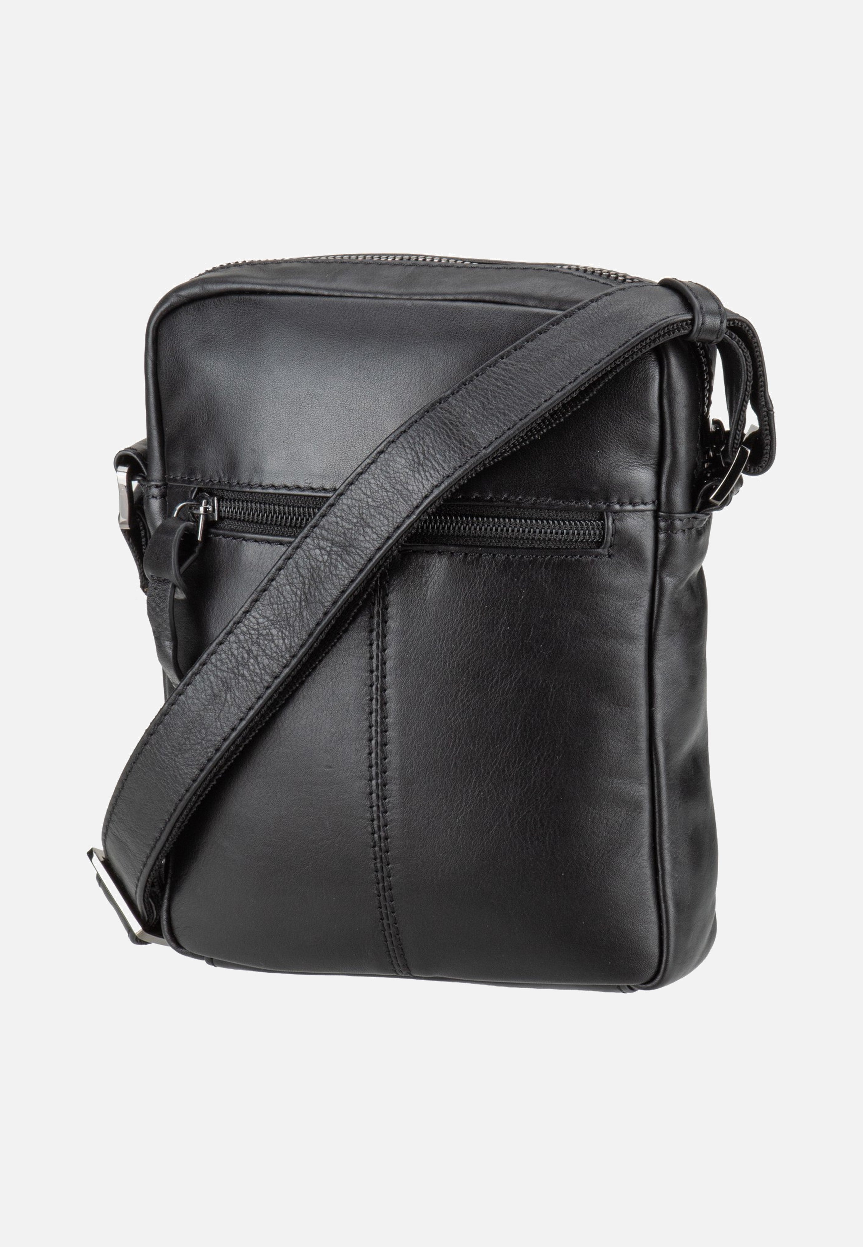 Bugatti Romeo Shoulder Bag Small Black Umhängetasche