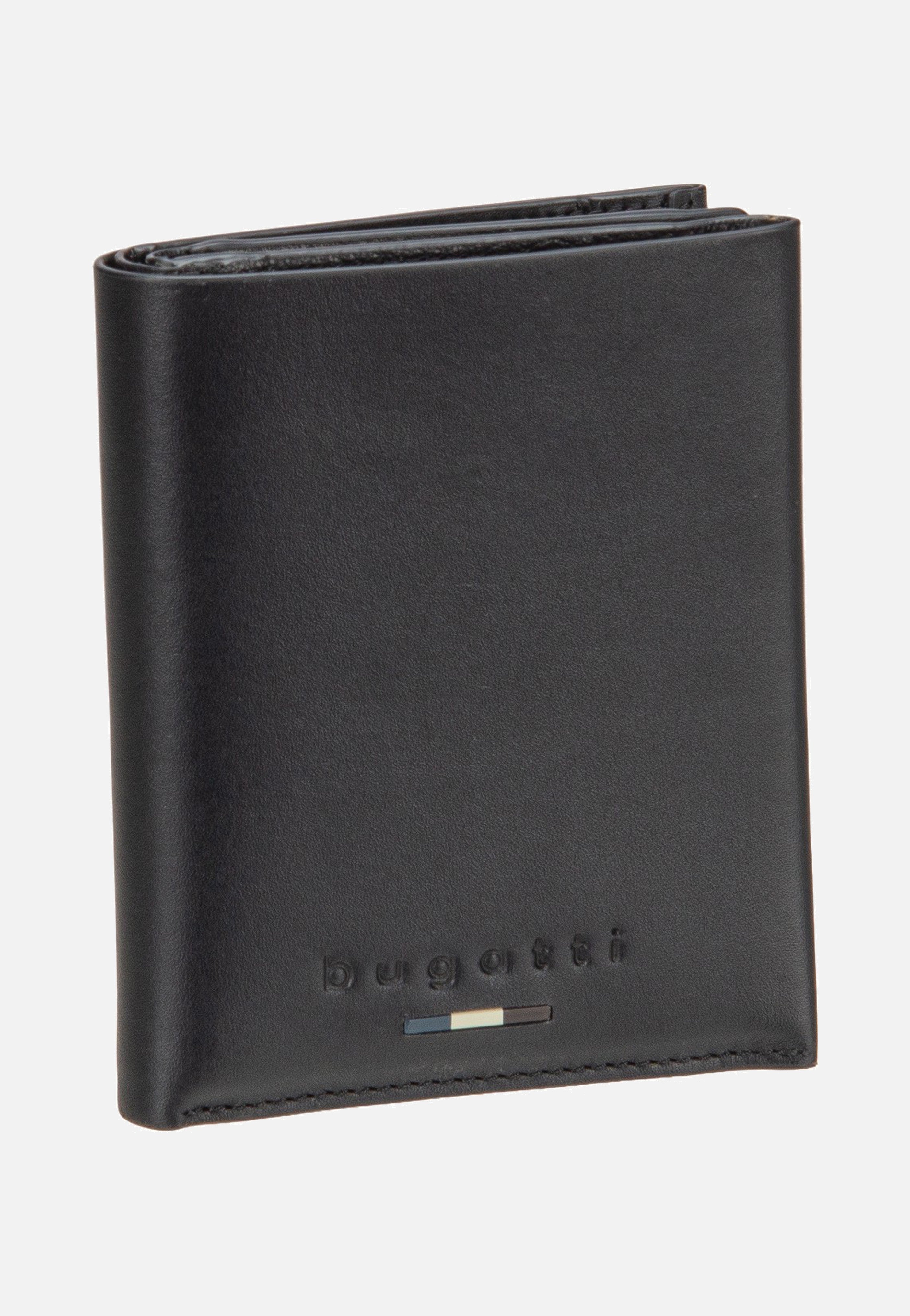Bugatti Romeo Upright Wallet Black Portemonnaie