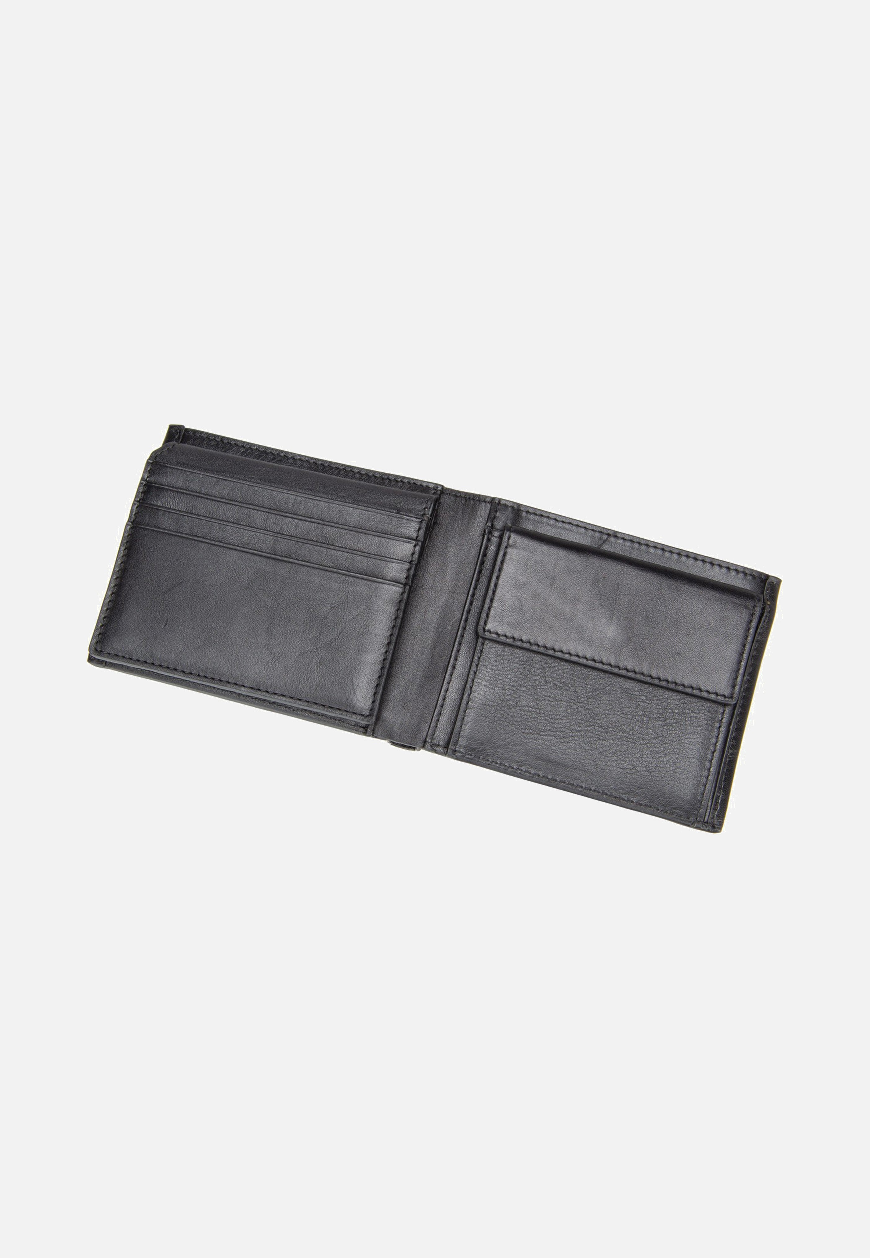 Bugatti Romeo Wallet With Flap Black Portemonnaie