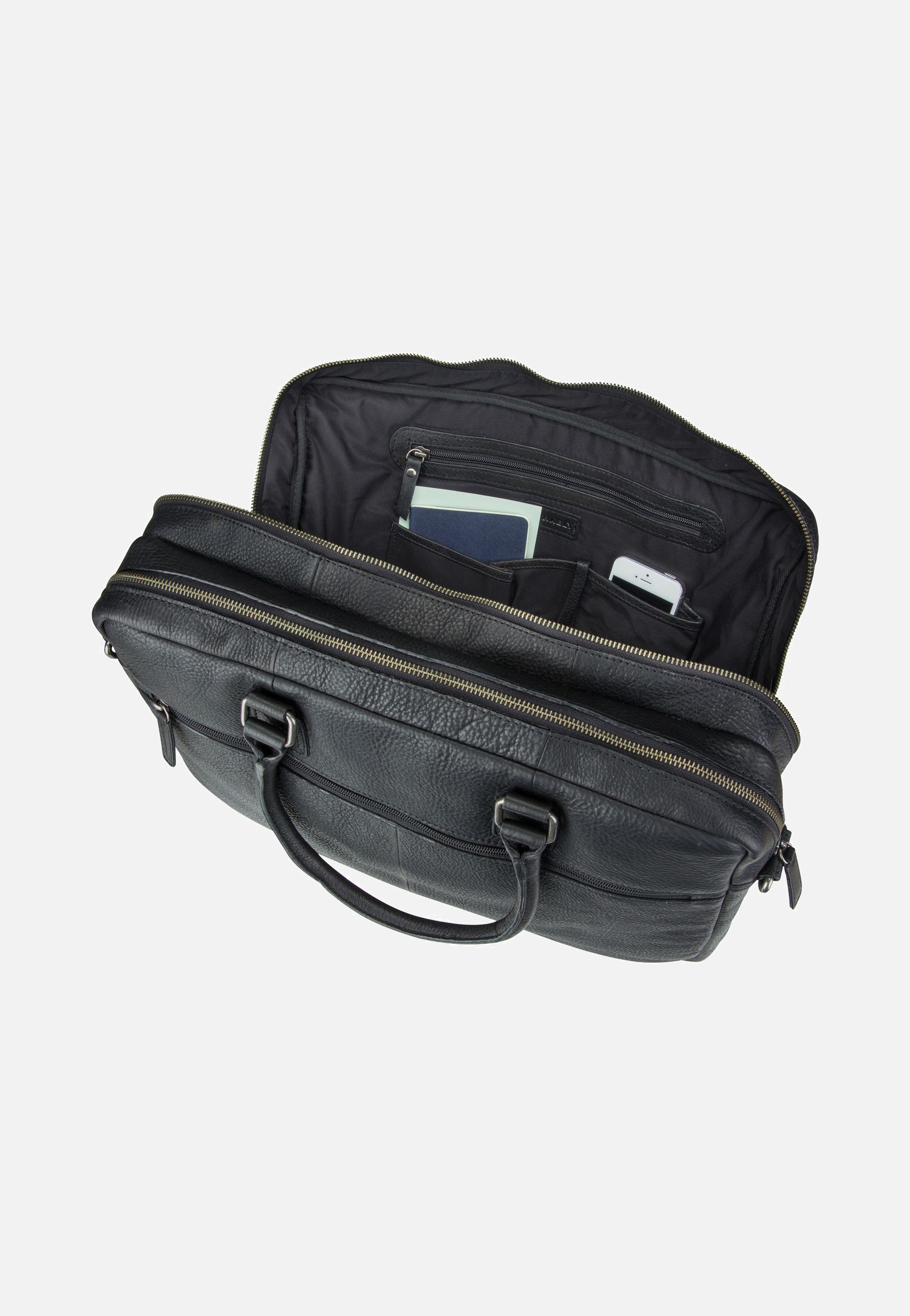 Burkely - Antique Avery Worker 15'' 7979 Black - Briefcase | Men-Image