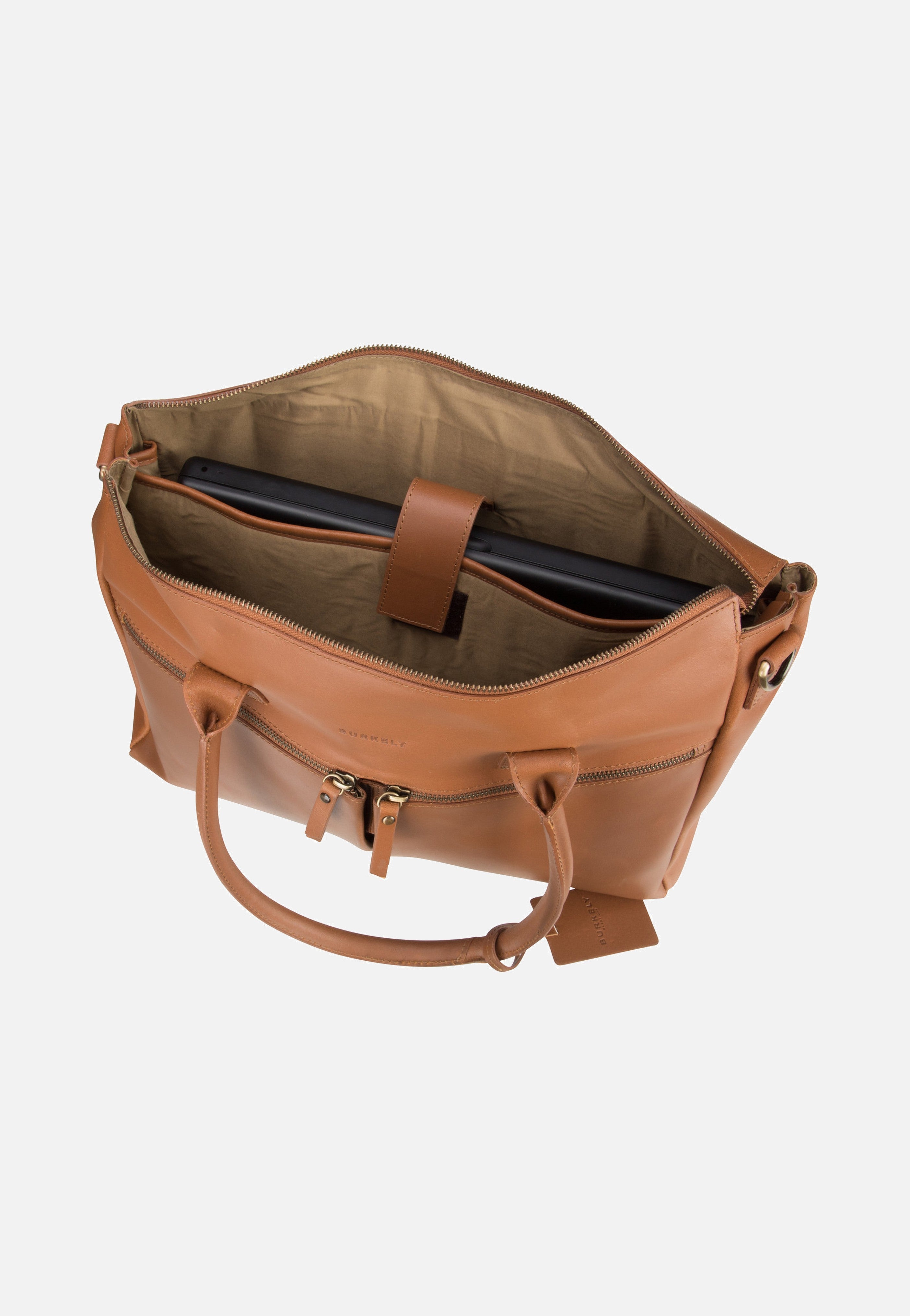 Burkely - Vintage Valerie Laptopbag 15'' 6988 Cognac - Briefcase | Women-Image