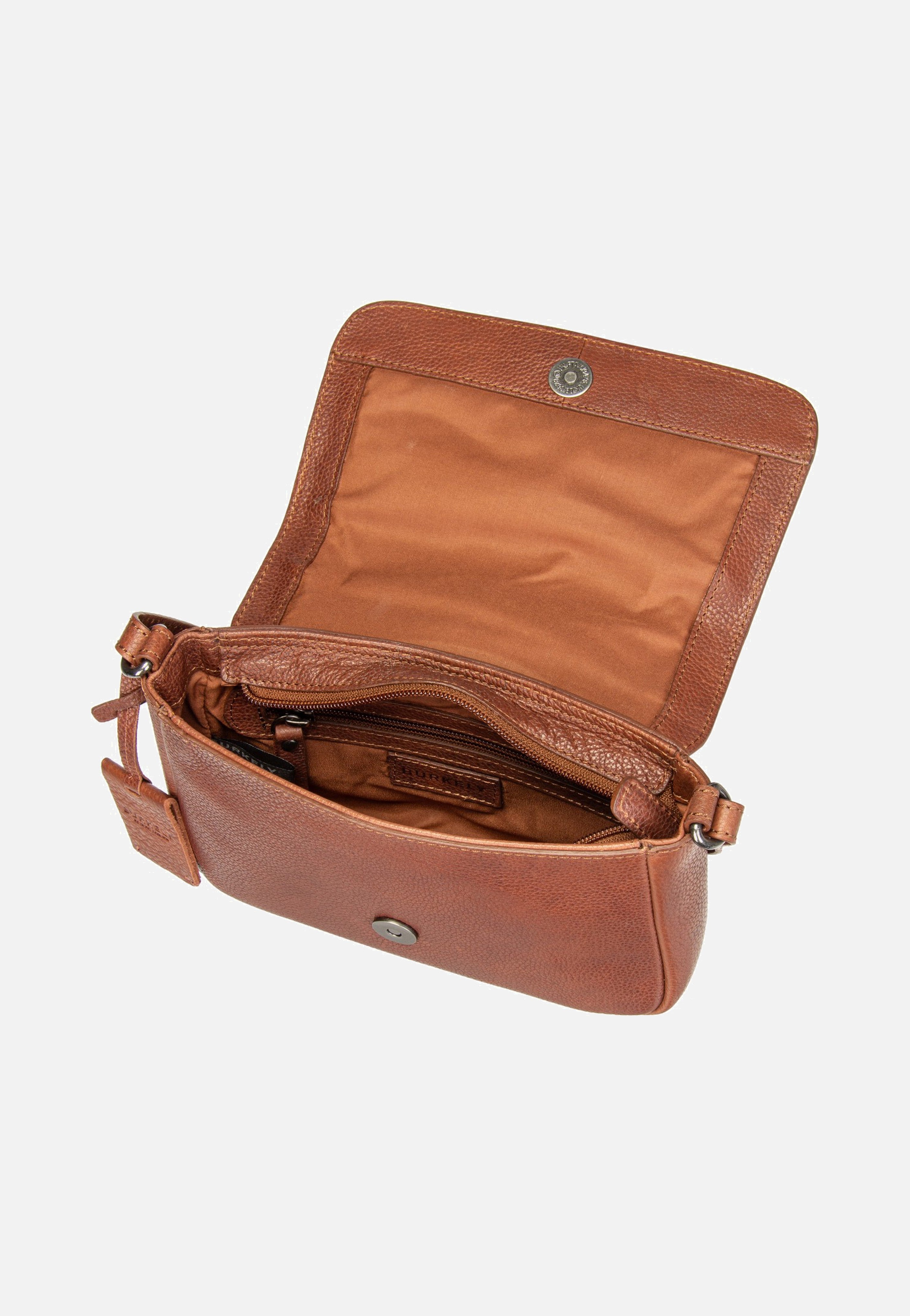 Burkely Antique Avery Cross Over 8005223 Cognac Umhängetasche