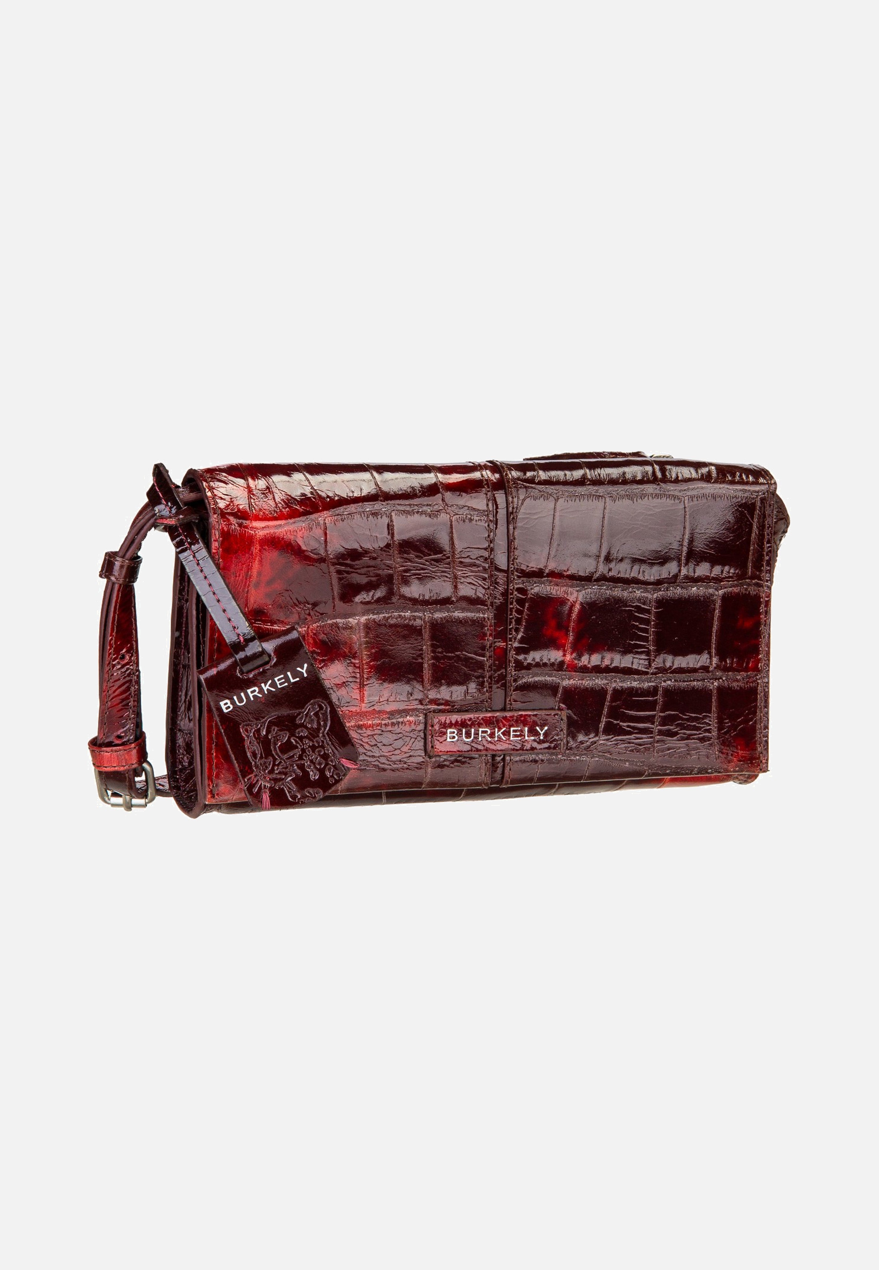 Burkely Cool Colbie 1000859 Burgundy Patent Phone Pouch