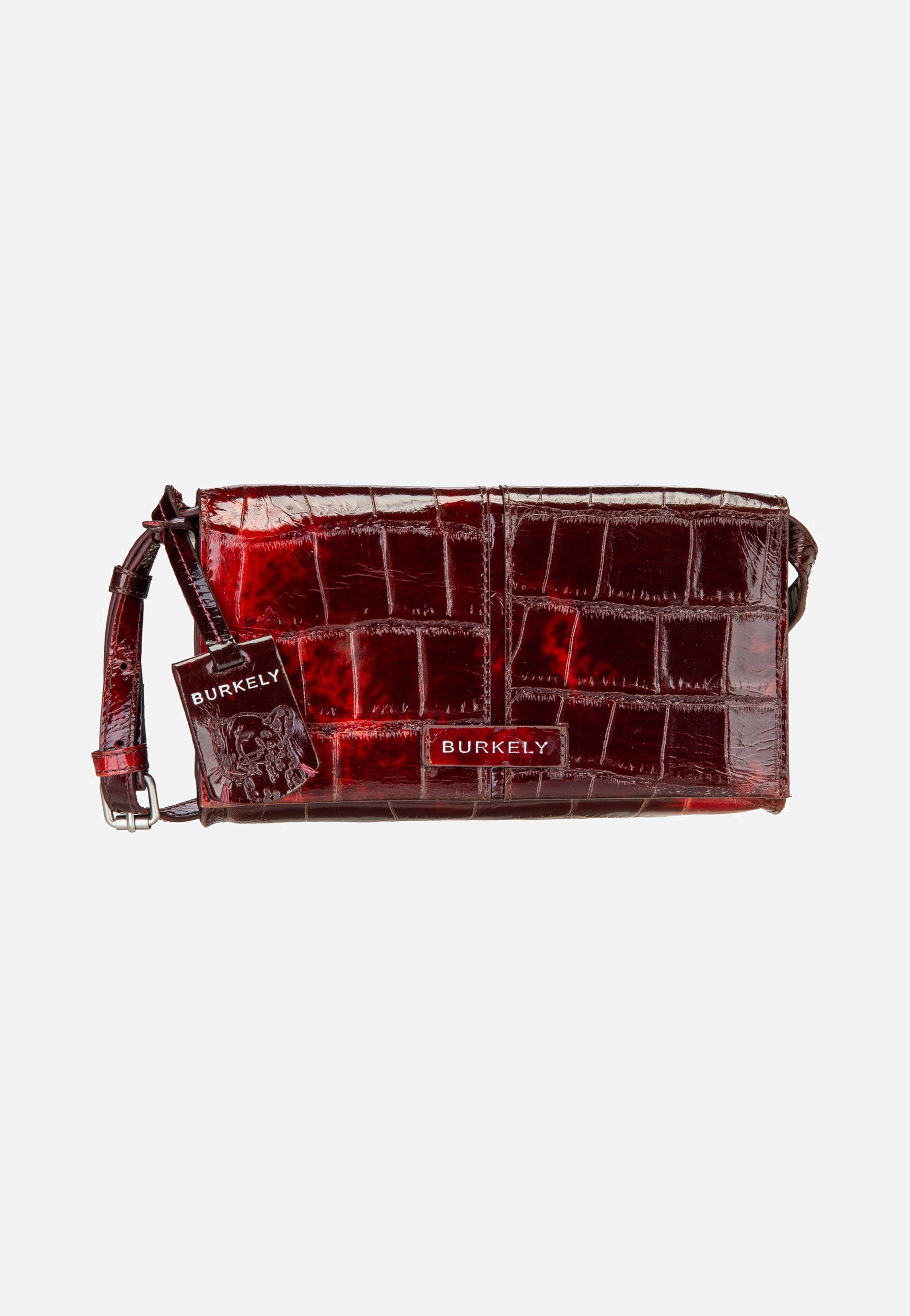 Burkely Cool Colbie 1000859 Burgundy Patent Phone Pouch
