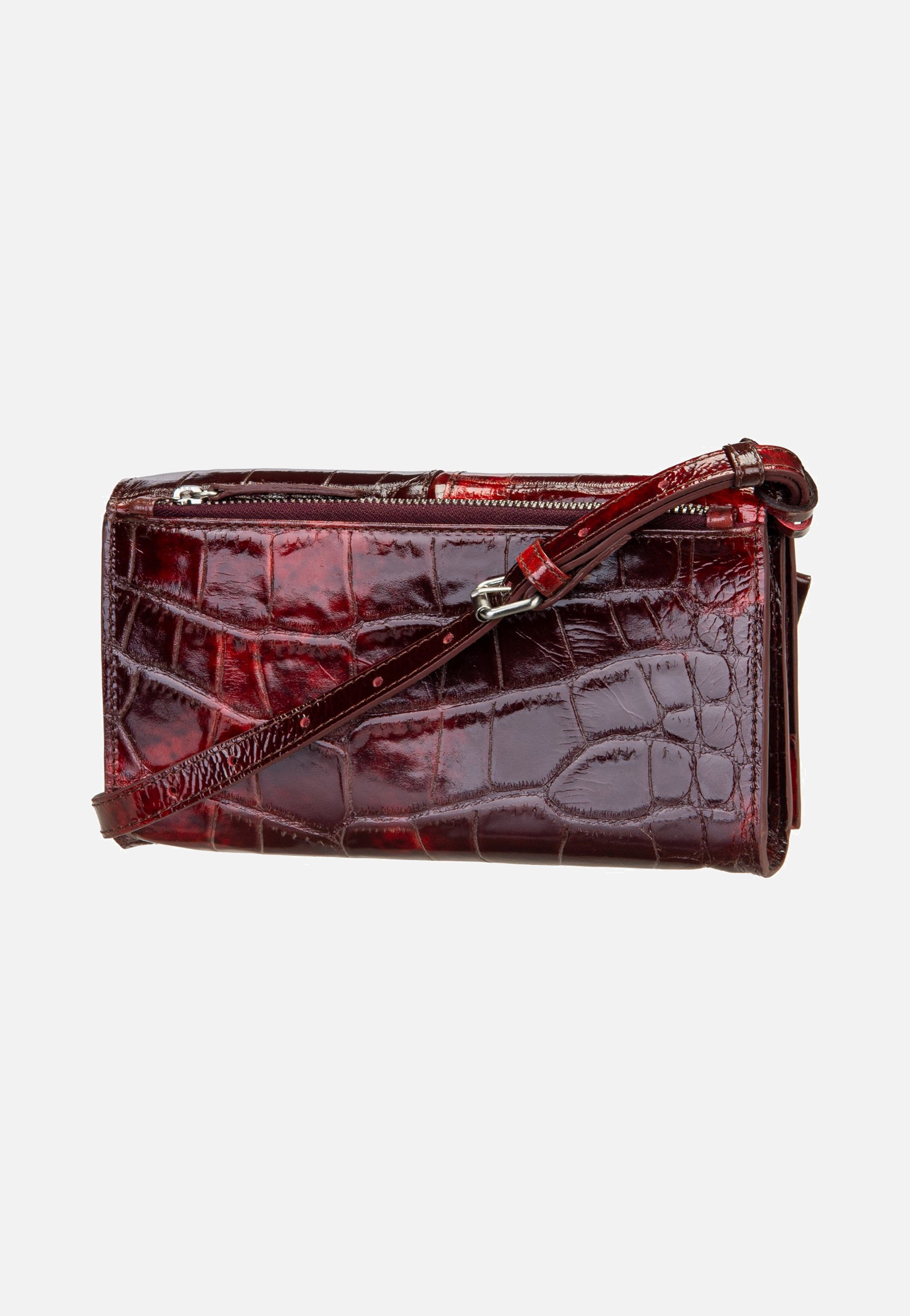 Burkely Cool Colbie 1000859 Burgundy Patent Phone Pouch
