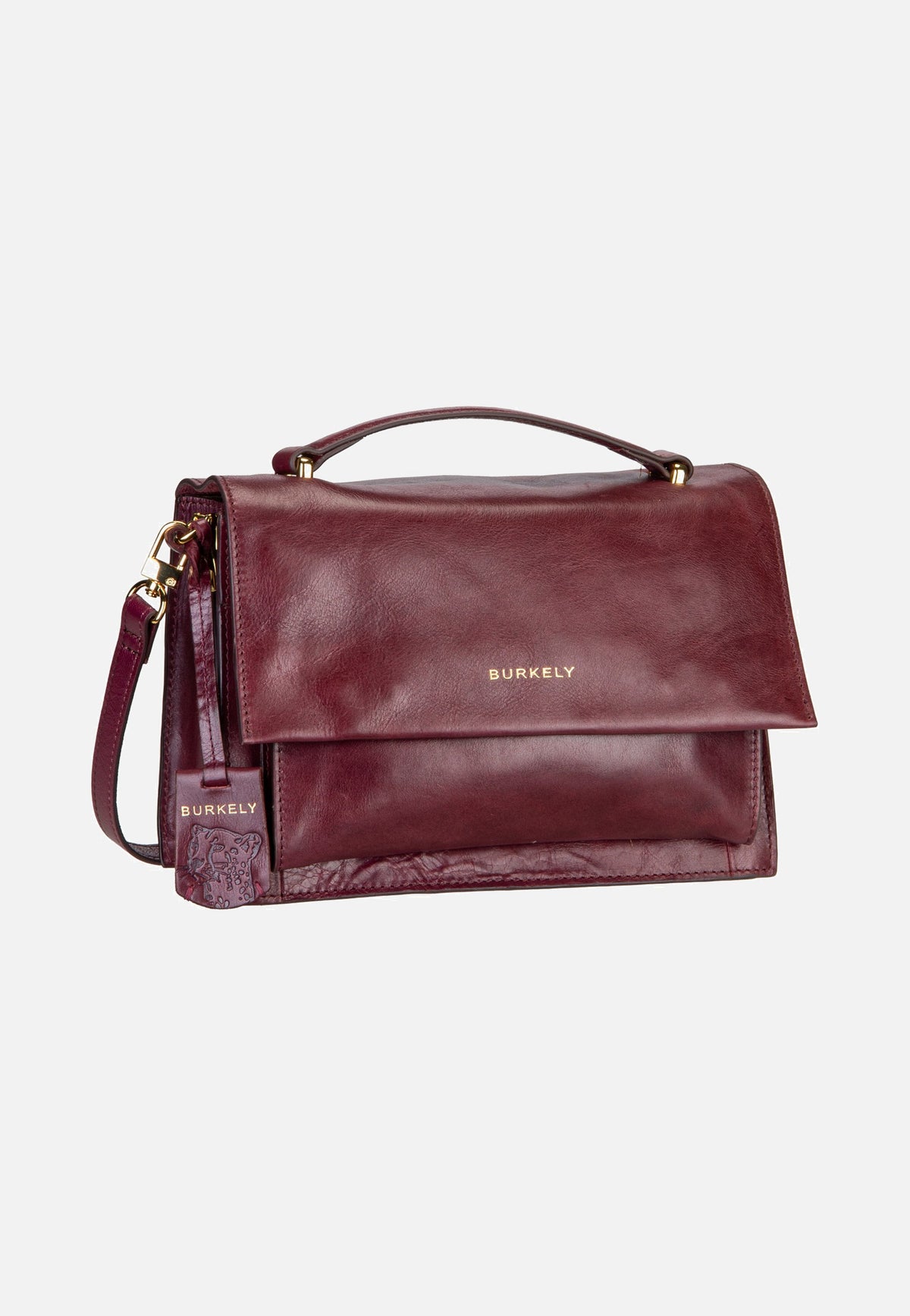 Burkely Fine Florence 1001710 Burgundy Crossbody Bag