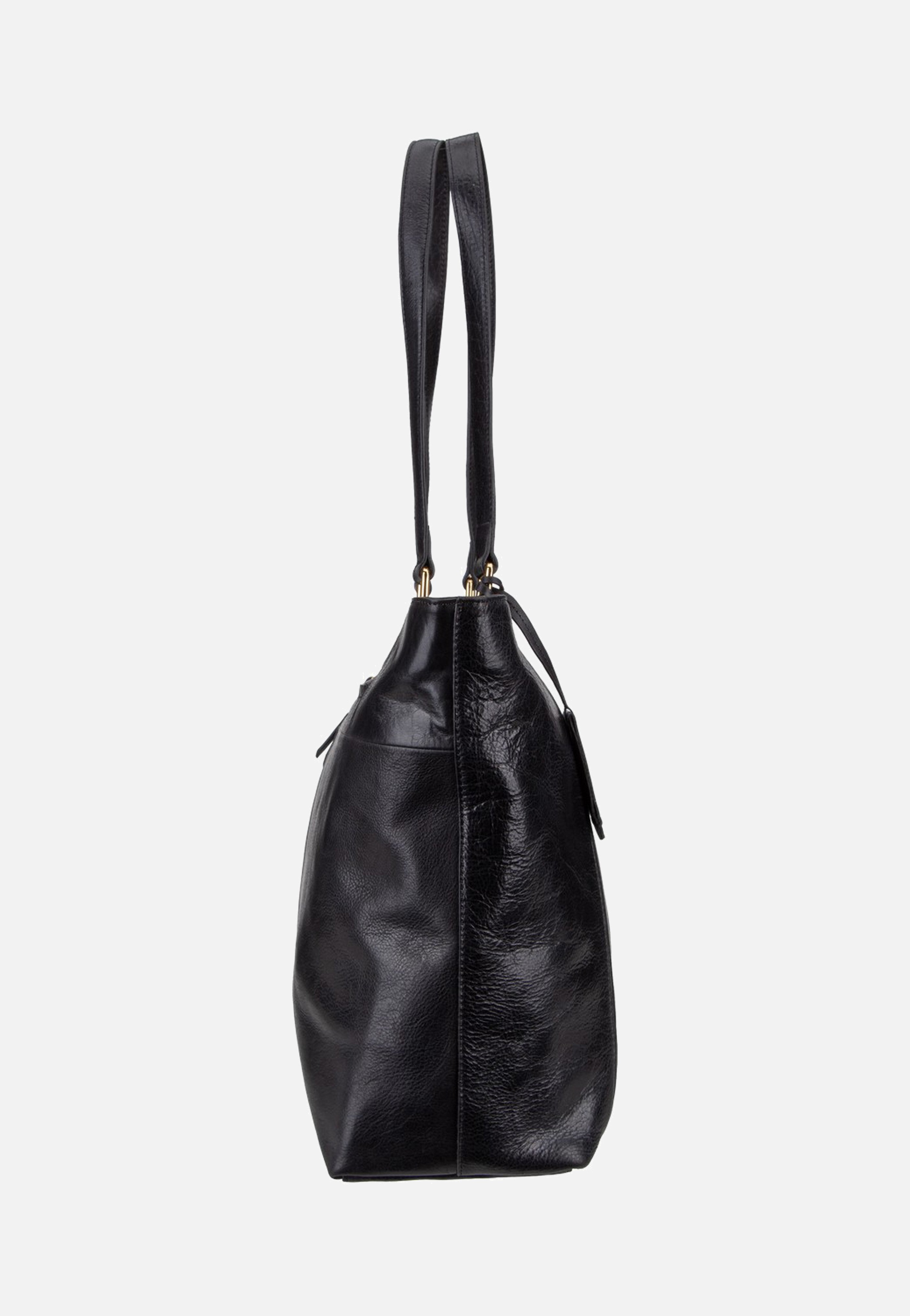 Burkely Fine Florence Wide 1001707 15.6" Black Shopper