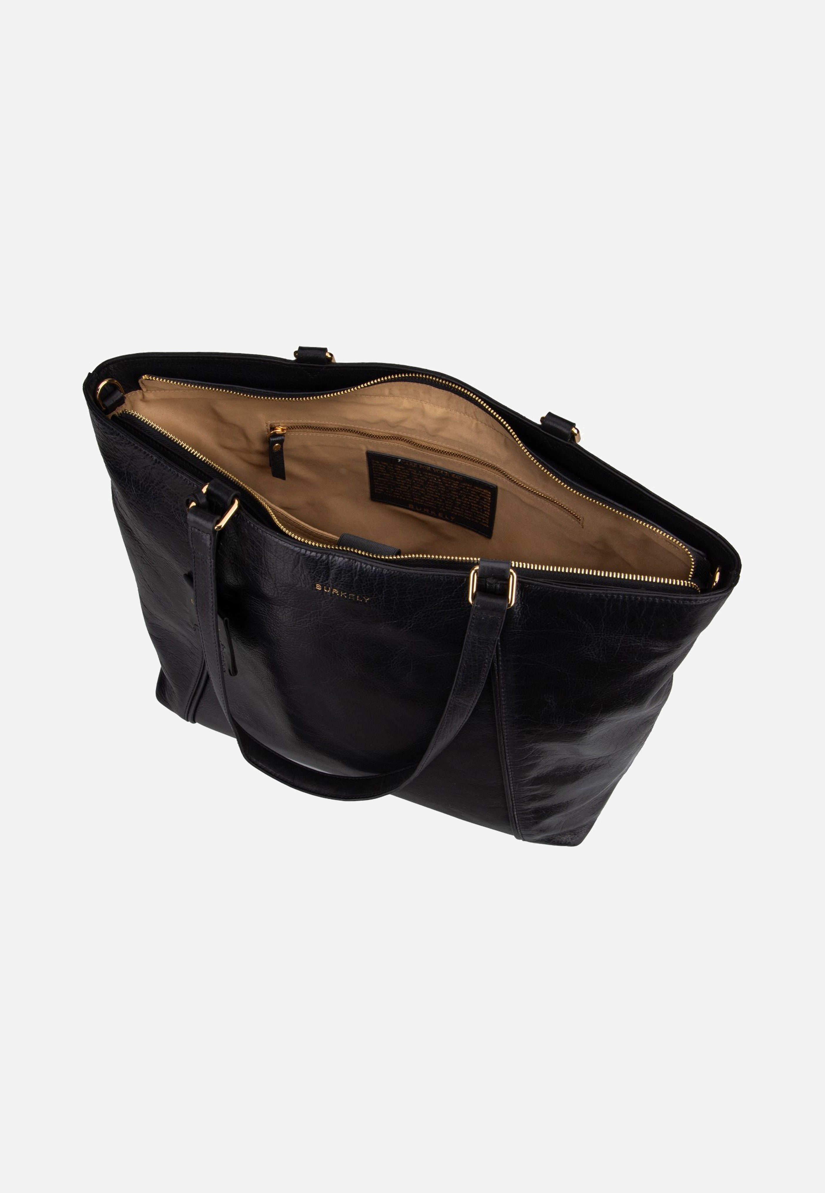 Burkely Fine Florence Wide 1001707 15.6" Black Shopper