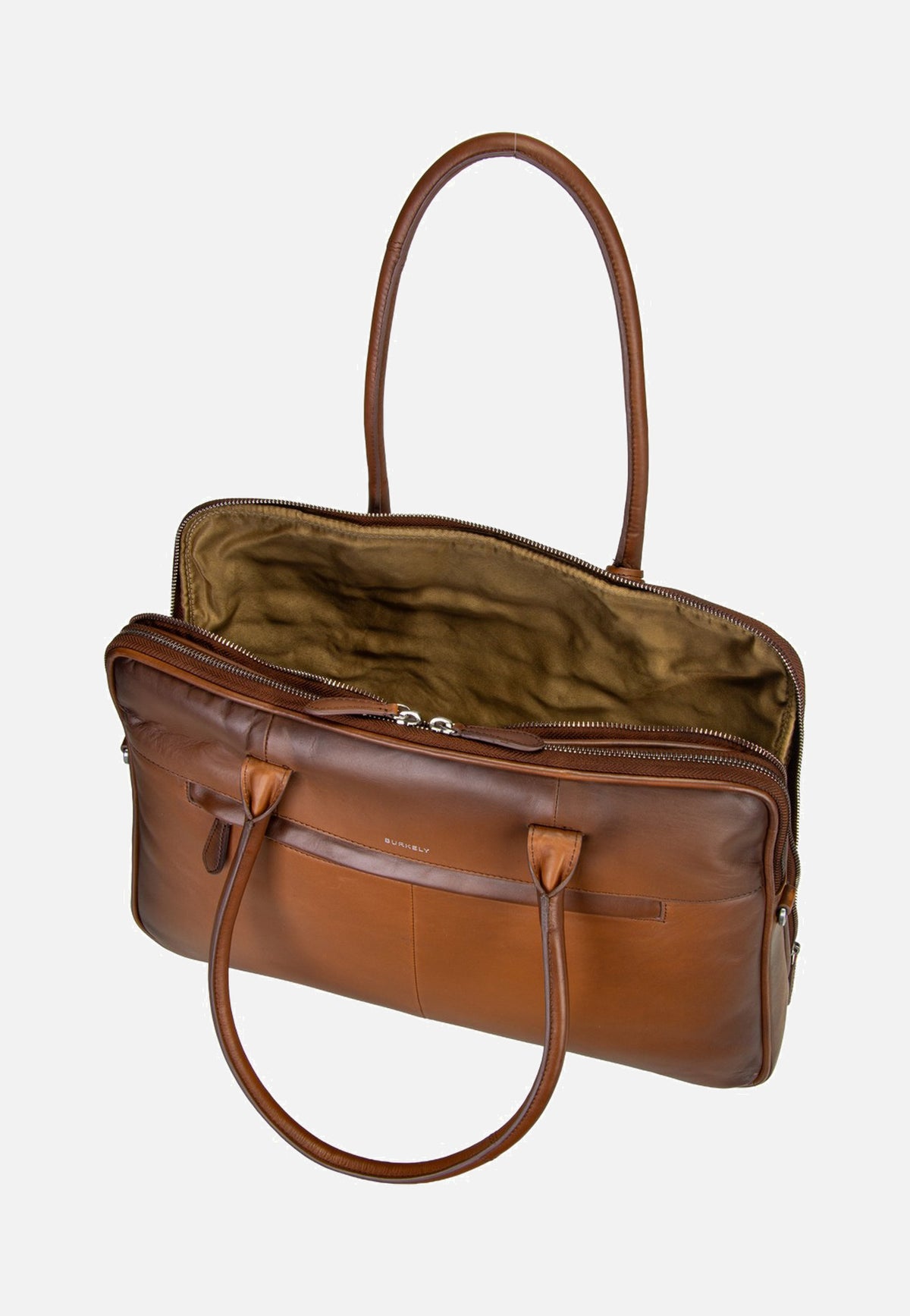 Burkely Ledger 1002404 Cognac Aktentasche