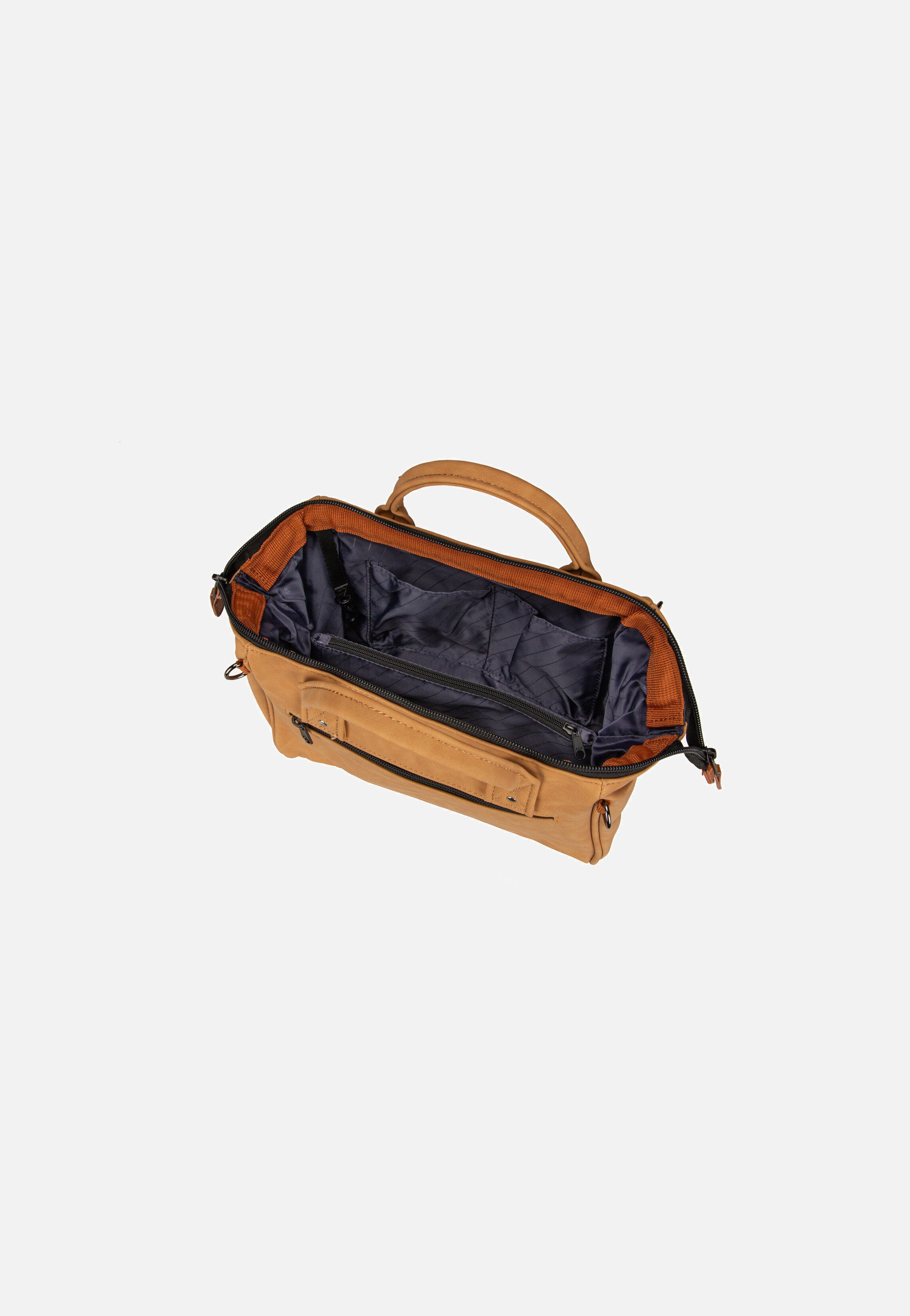 Cabaia - Adventurer X-Body Vegan Nubuck Medium Moscou - Handle Bag | Neutral-Image