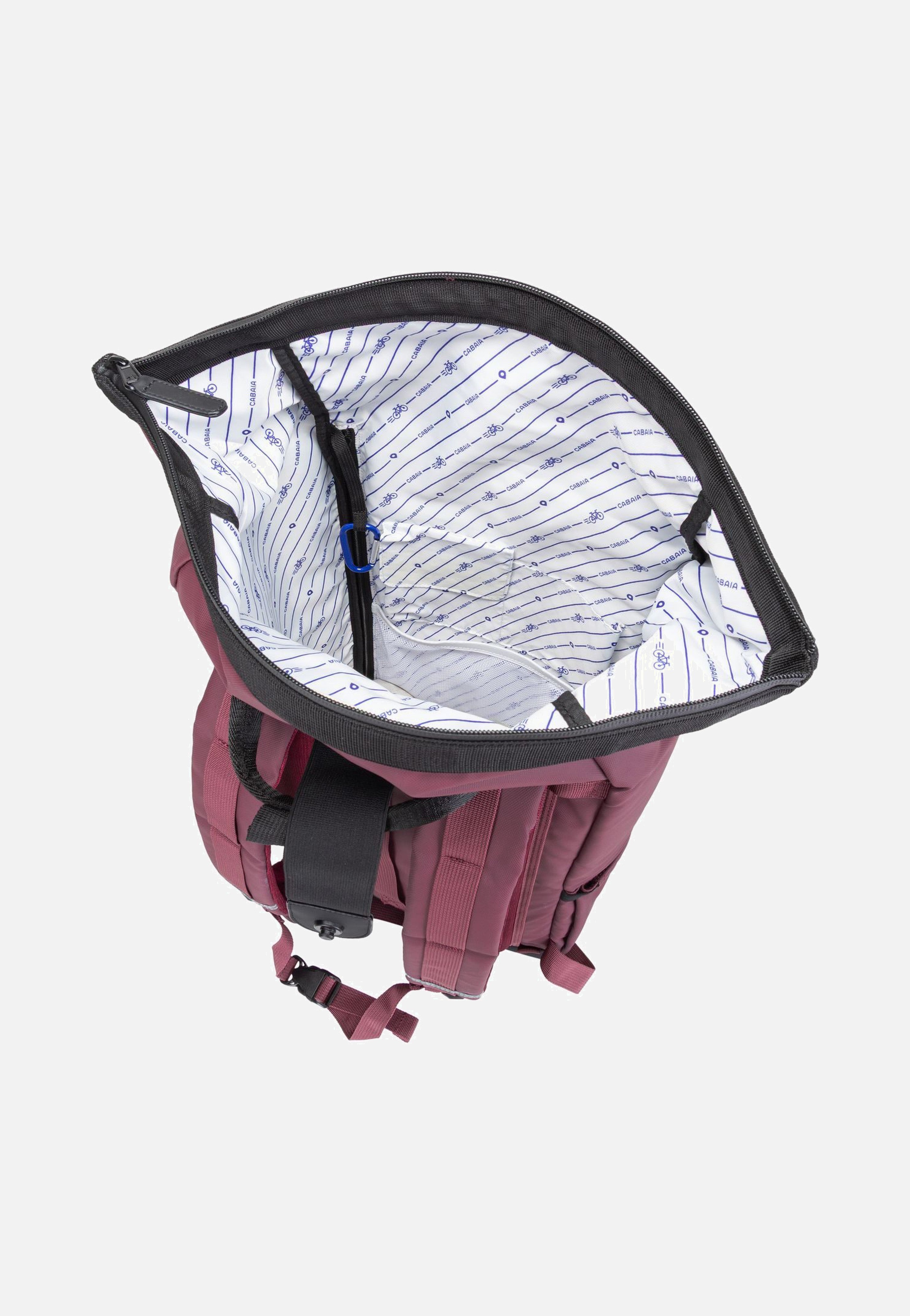 Cabaia - Explorer Recycled Oxford Large Perth - Rolltop Backpack | Neutral-Image