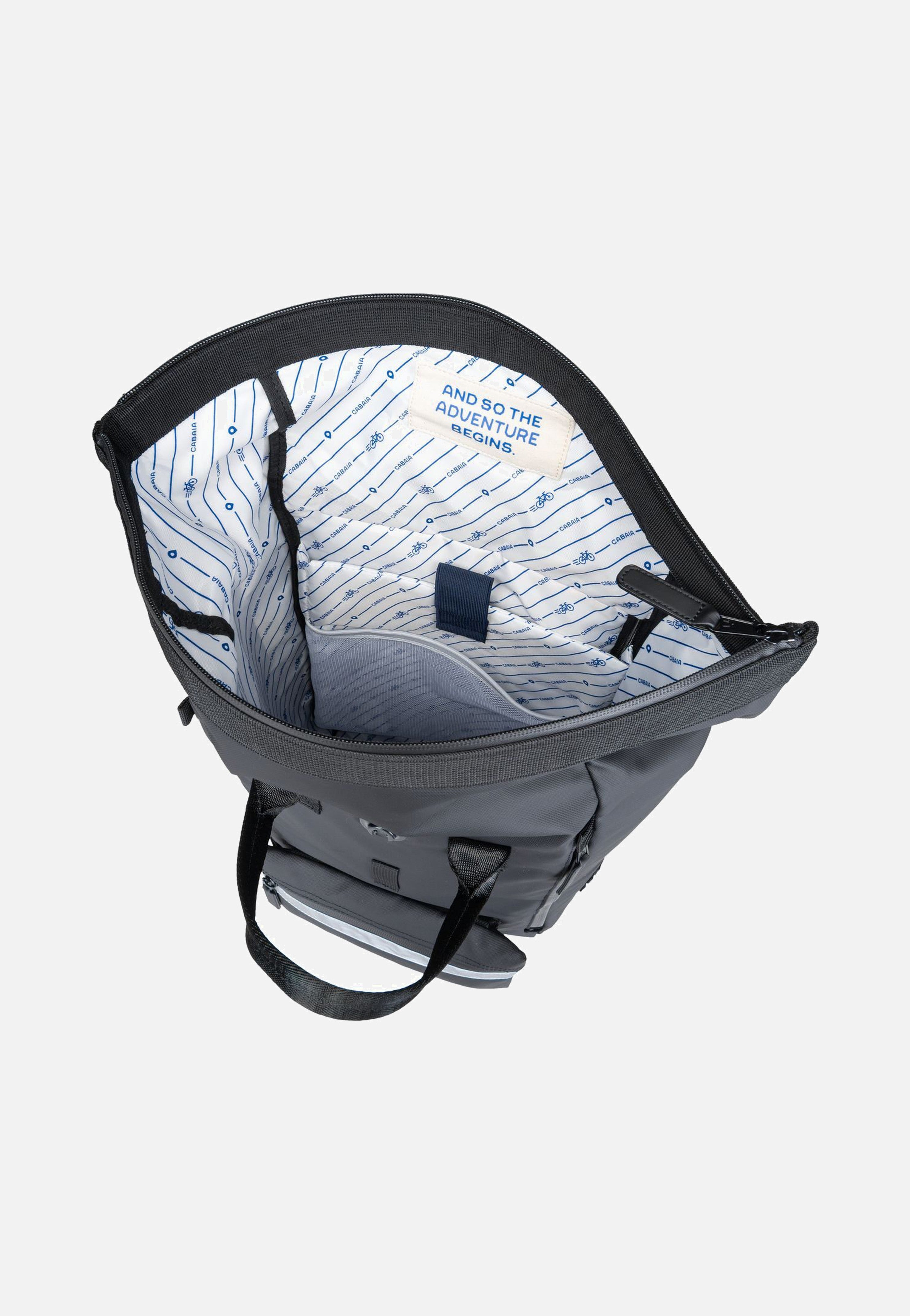 Cabaia - Explorer Recycled Oxford Large Wellington - Rolltop Backpack | Neutral-Image