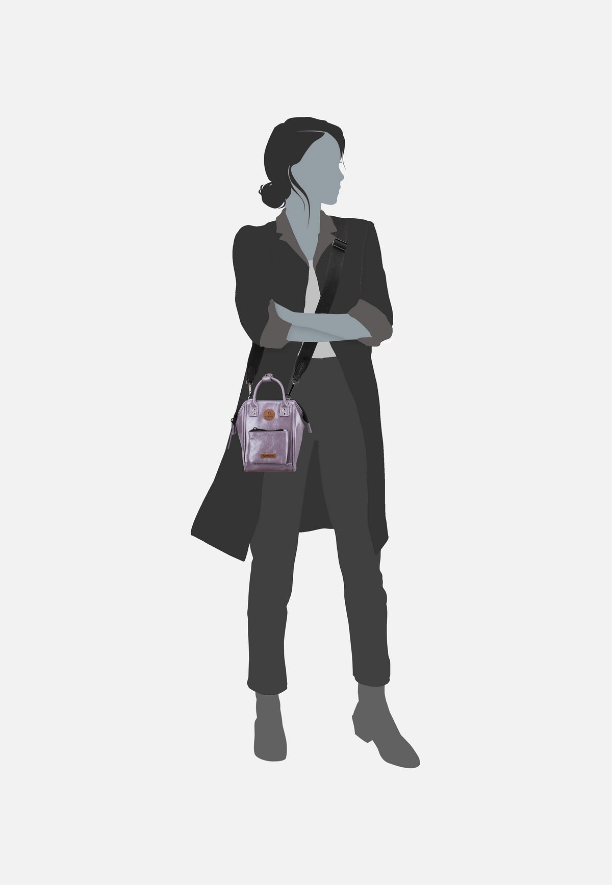 Cabaia Nano Bag Iridescent Capri Crossbody Bag