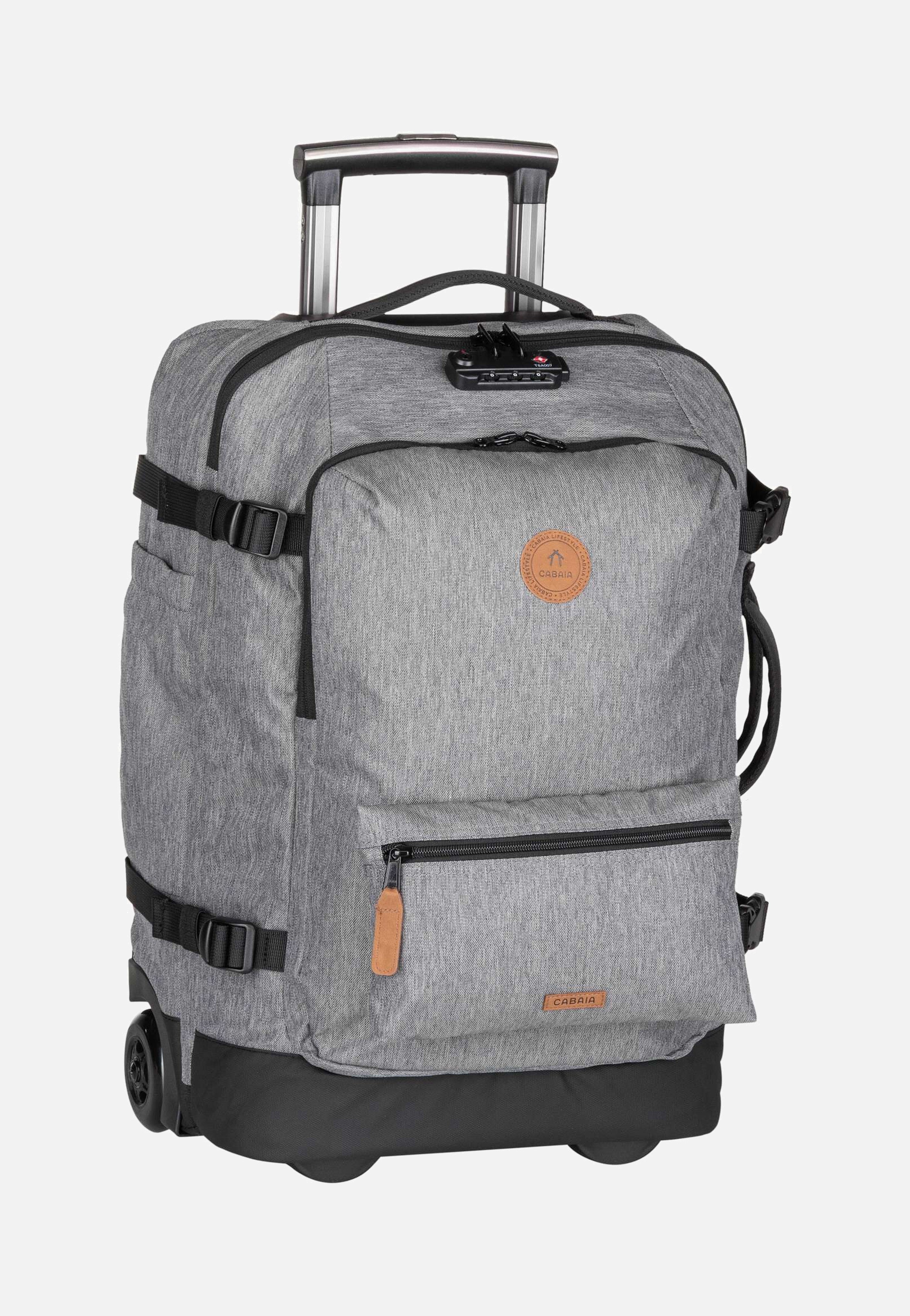 Cabaia Soft Suitcase Small Getaria Backpack Trolley