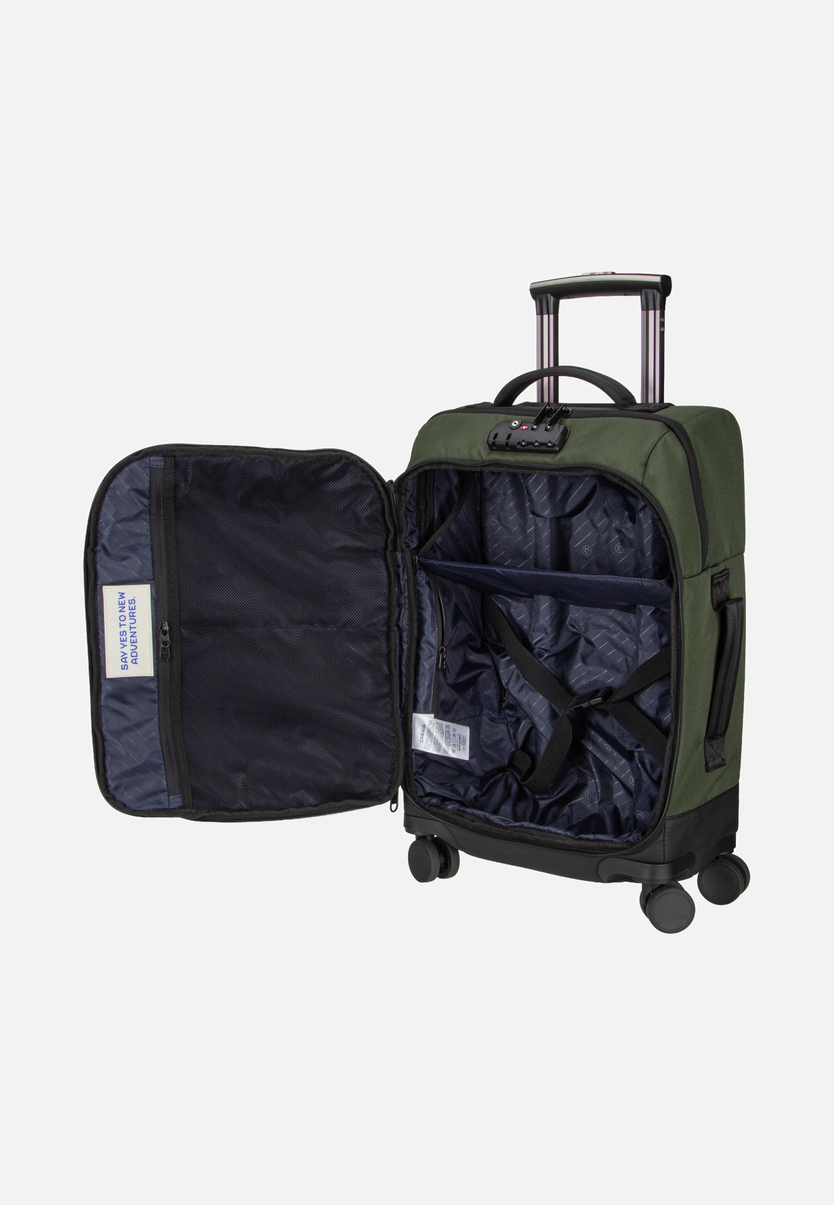 Cabaia Soft Suitcase 4 Wheels Small Coromandel Koffer