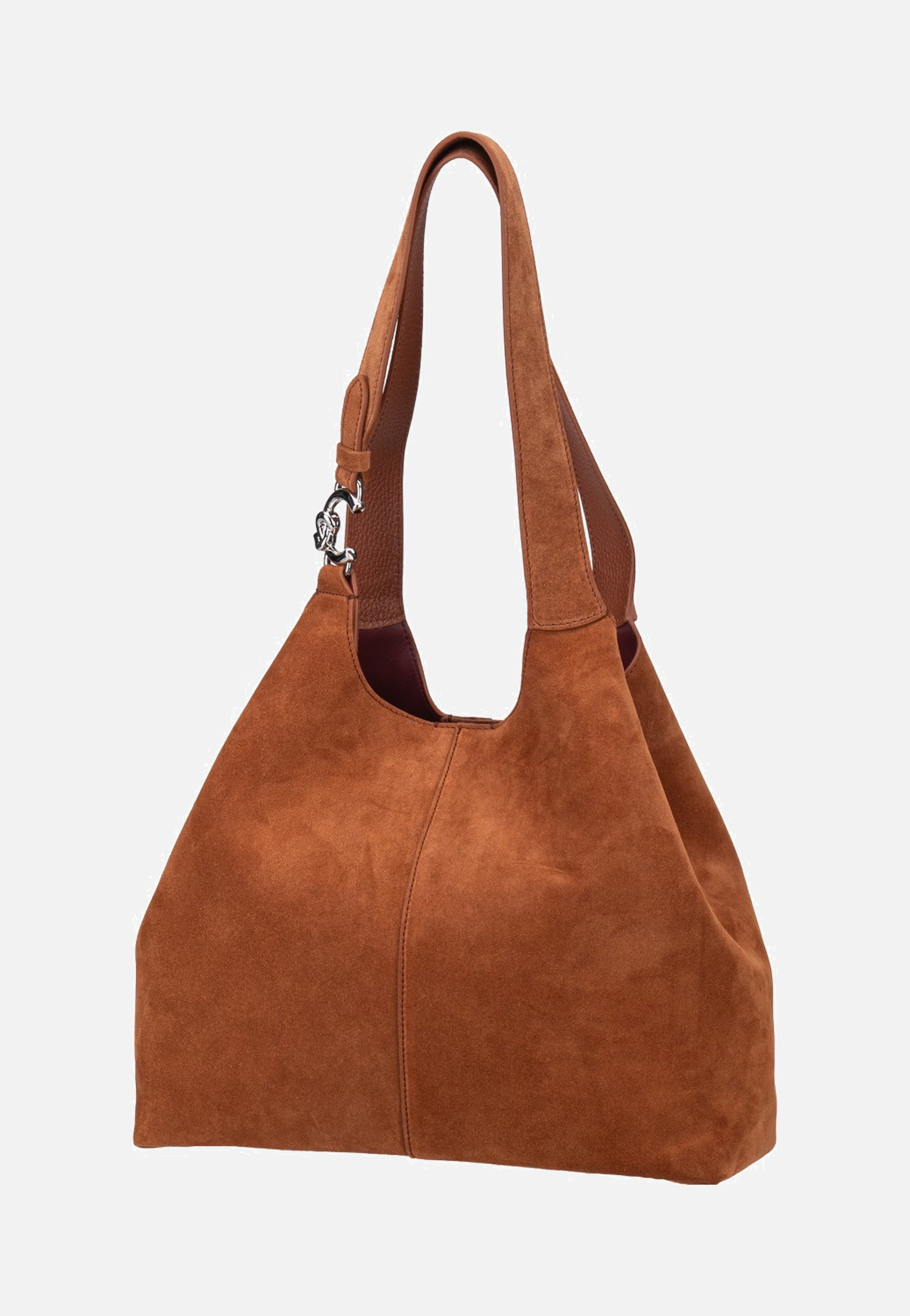 Coccinelle - C-Easy Suede 1102 Cognac/Cognac - Shopping Bag | Women-Image