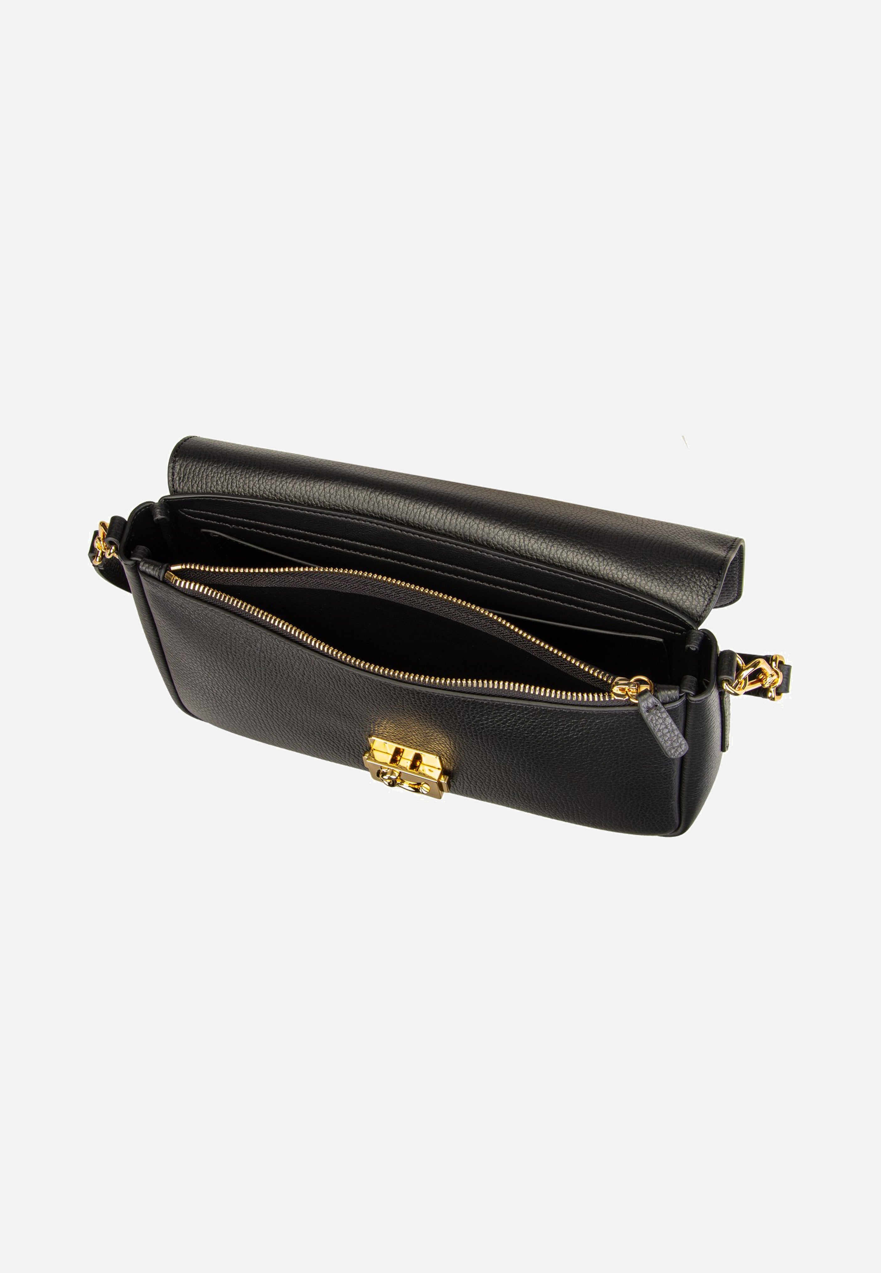 Coccinelle C-Me Lock 1201 Noir Schultertasche