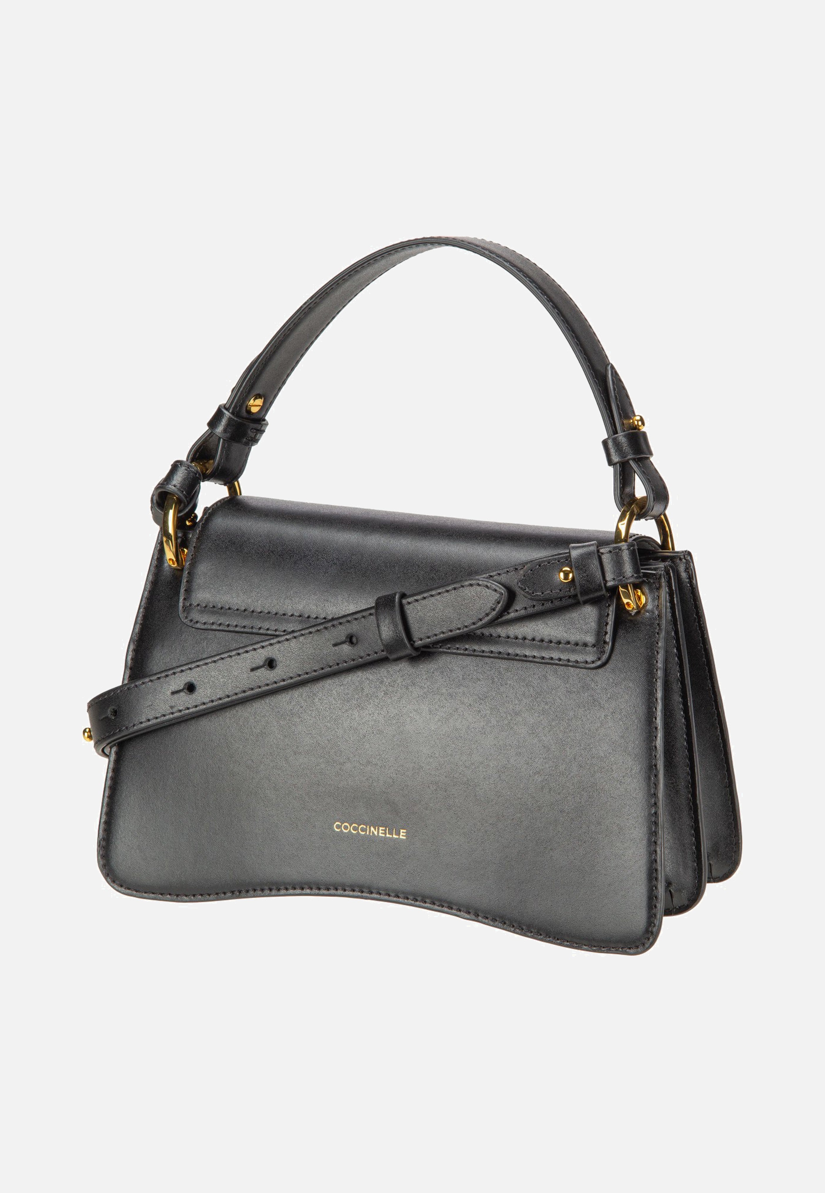 Coccinelle - C-Me Calf 1802 Noir - Handle Bag | Women-Image