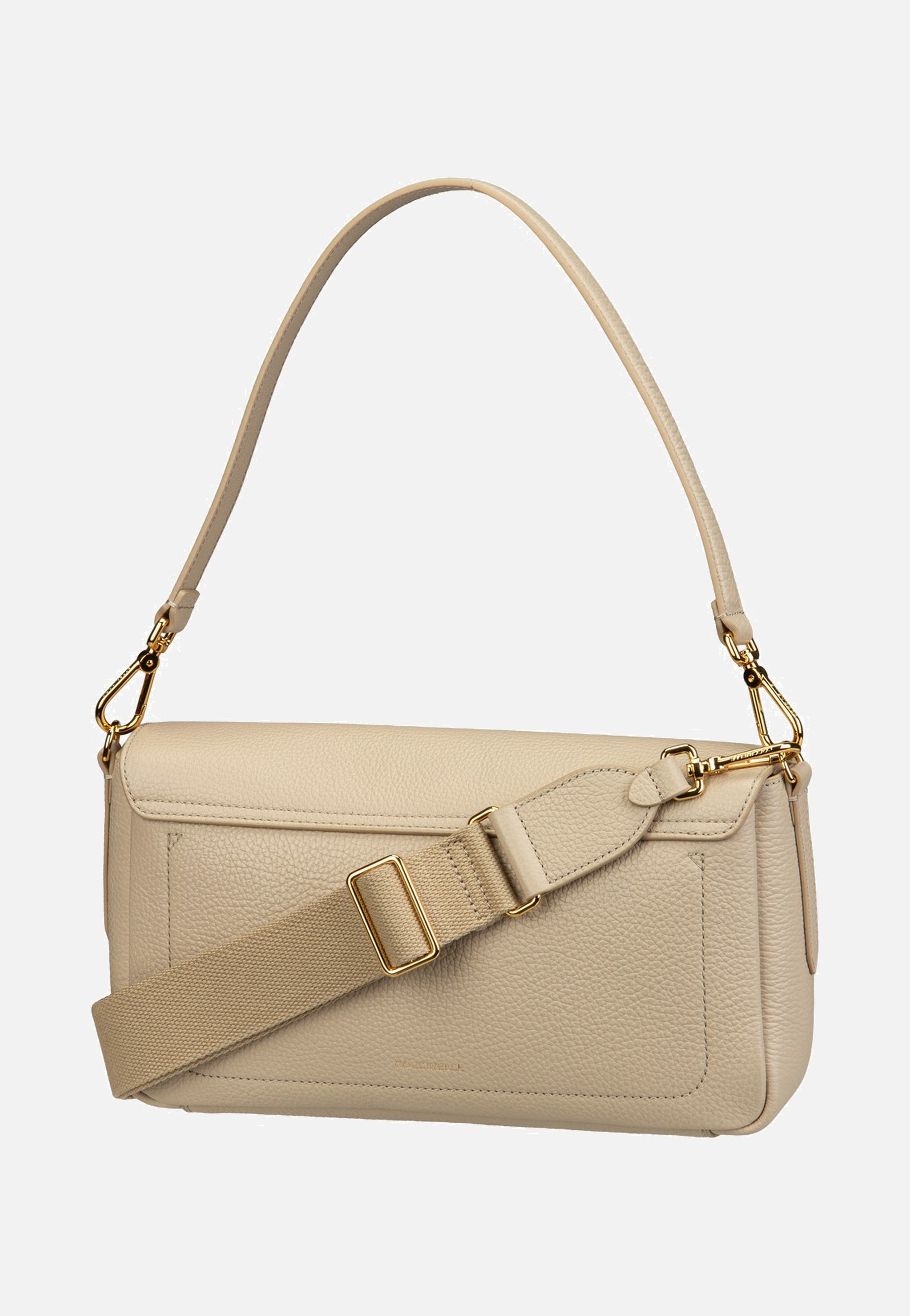 Coccinelle C-Me Lock 1201 Sandshell Schultertasche