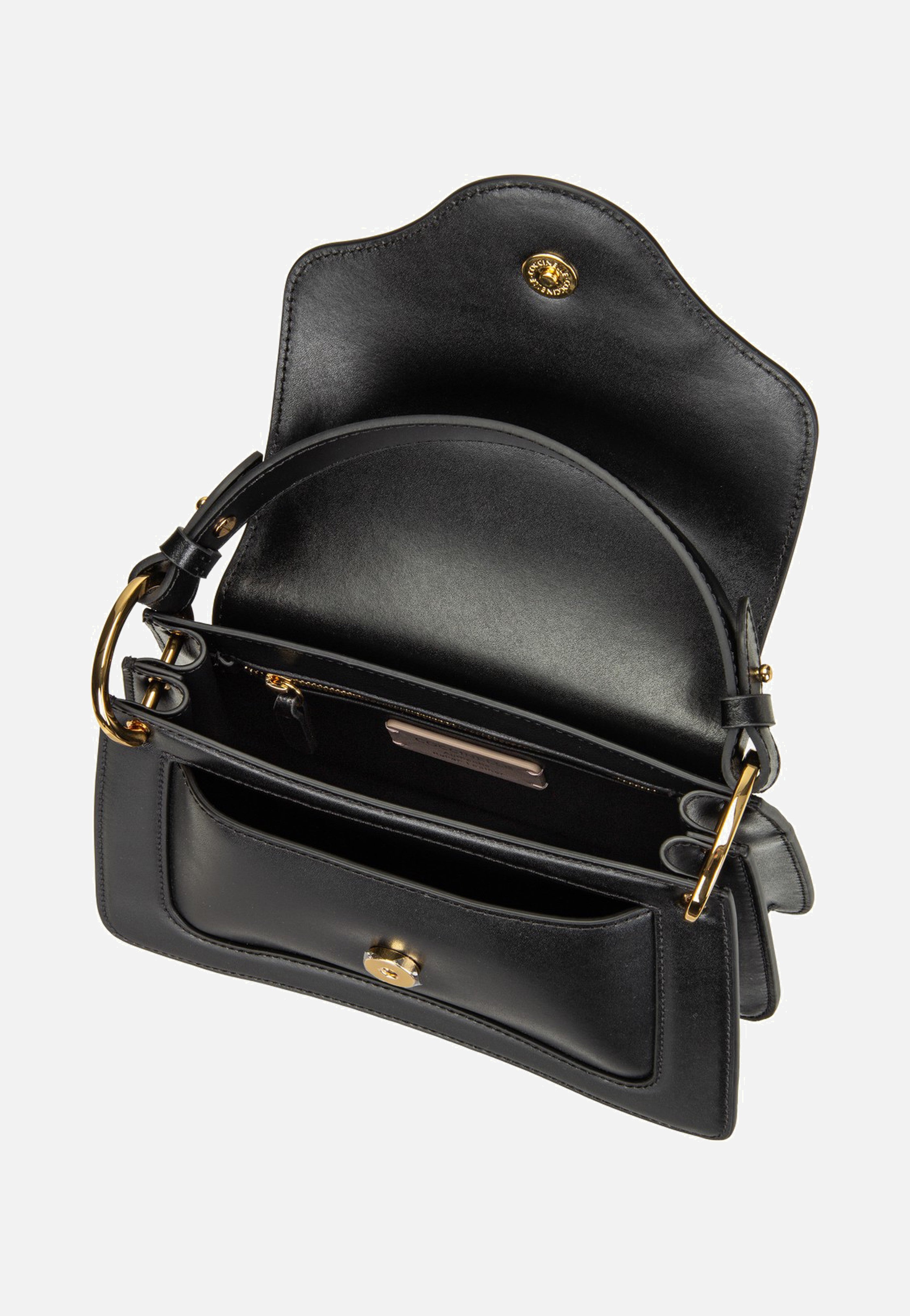 Coccinelle Coccinelle C-Me Calf 1802 Noir Handle Bag