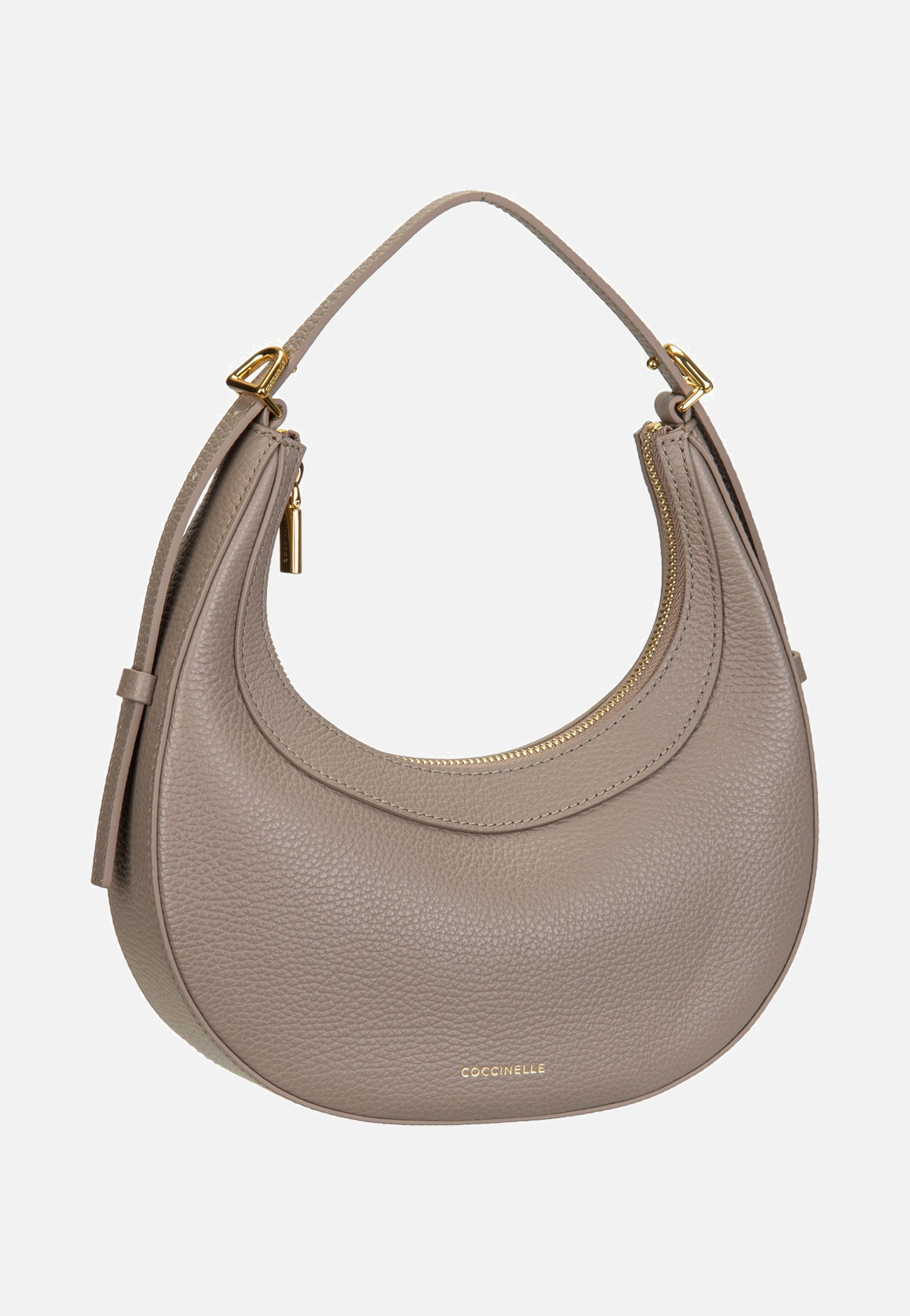 Coccinelle Coccinellewhisper 5301 Warm Taupe Hobo Bag