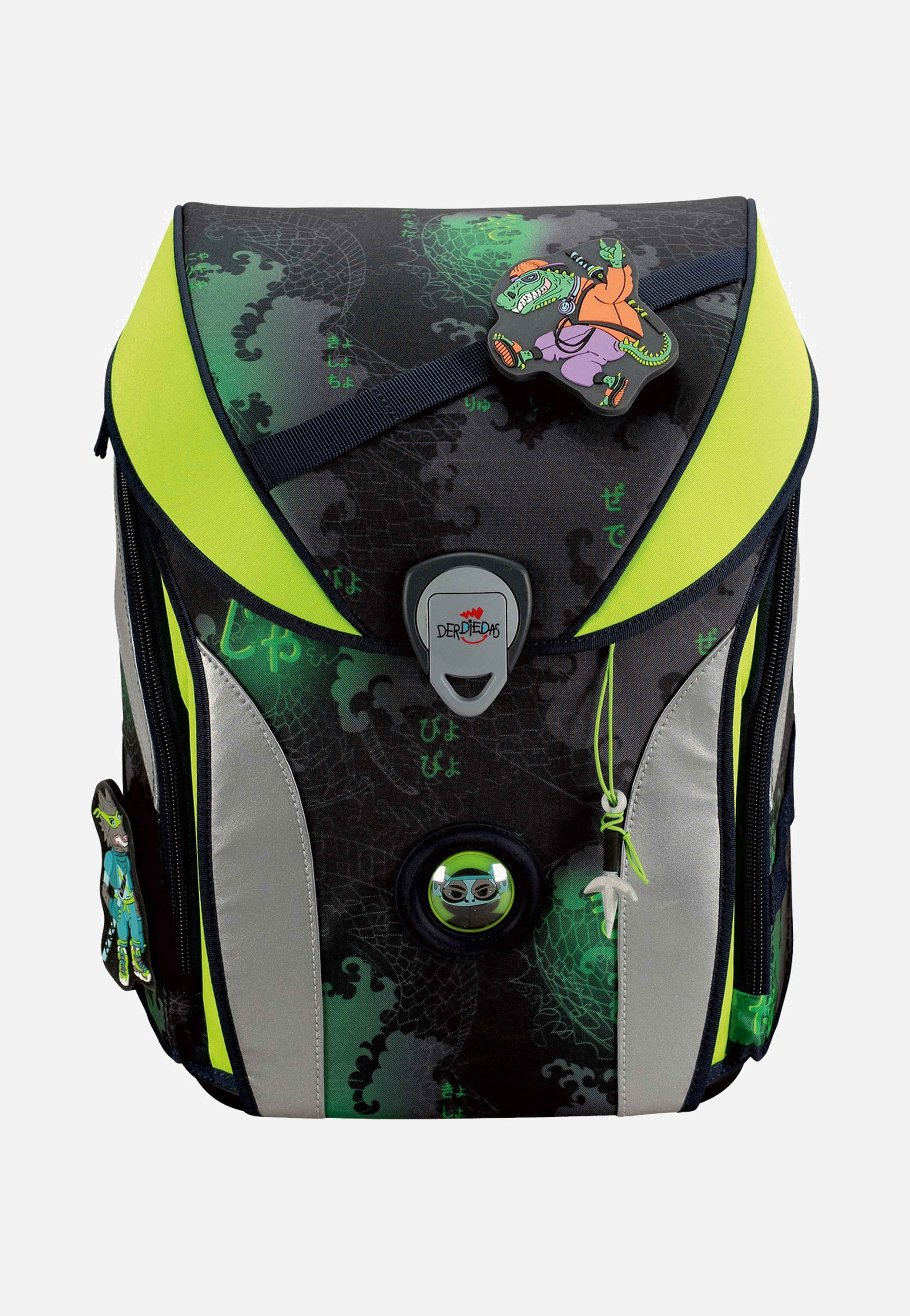 DerDieDas - ErgoFlex MAX Set 1 Funny Fighter - School Backpack | Neutral-Image