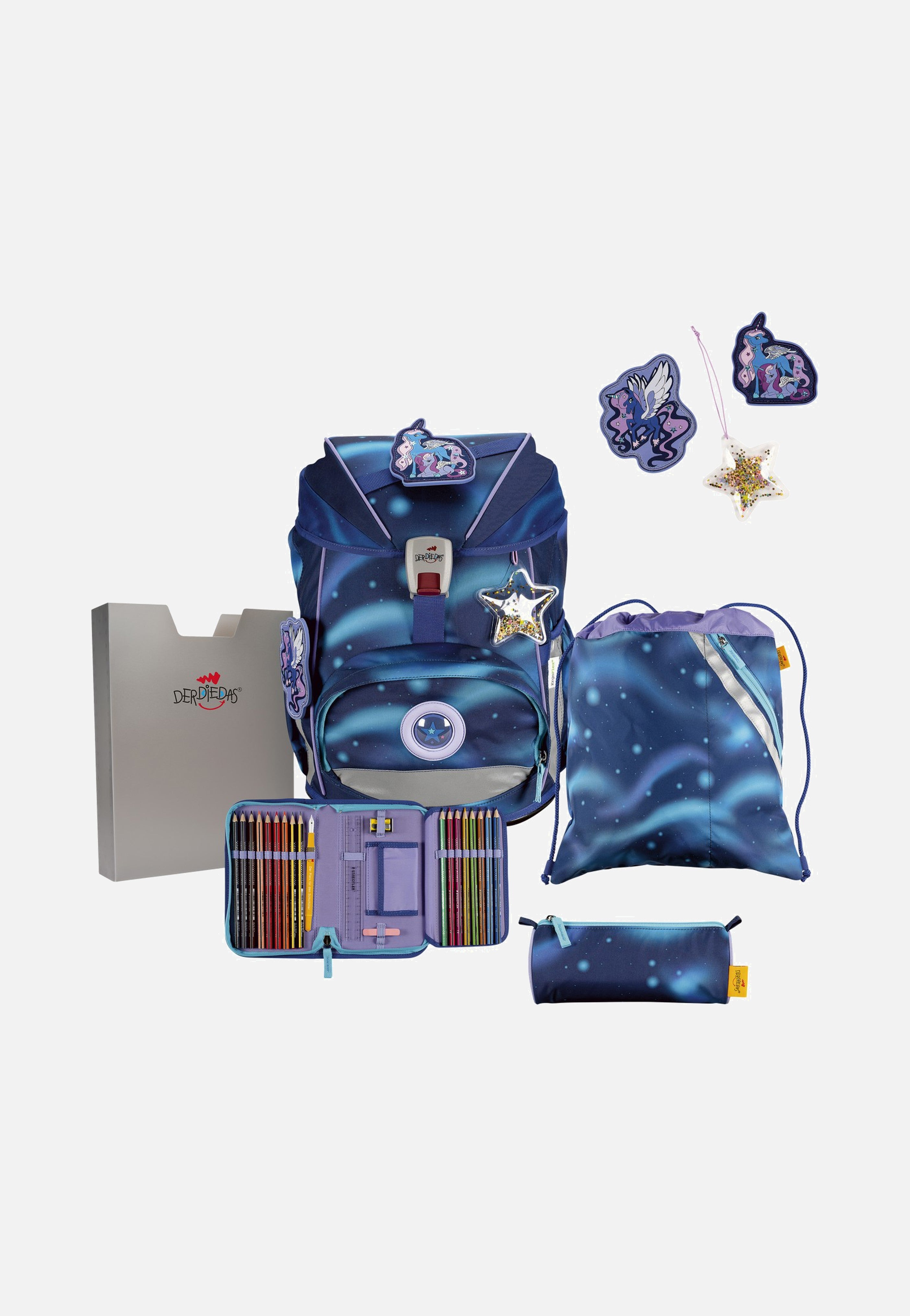 DerDieDas ErgoFlex Set 1 Luna School Rucksack