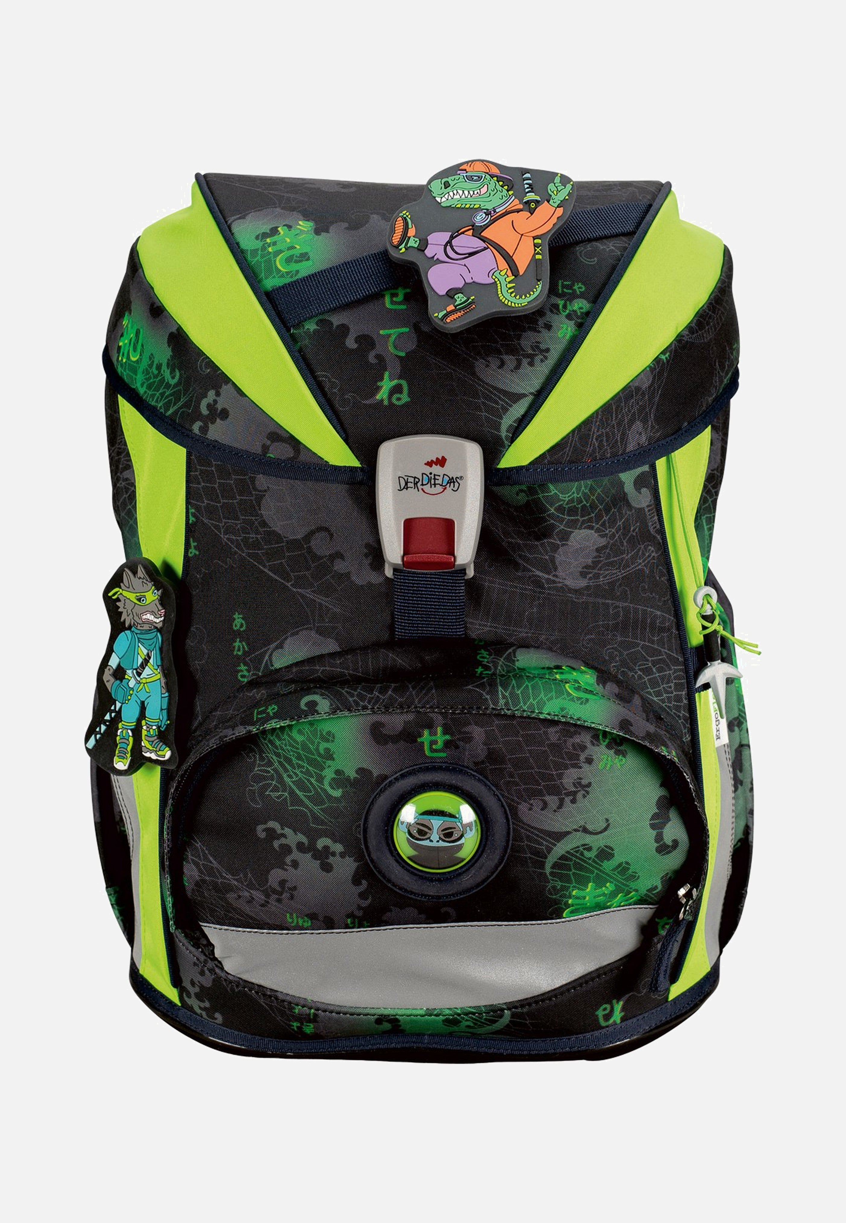 DerDieDas - ErgoFlex Superlight Set Funny Fighter - School Backpack | Neutral-Image