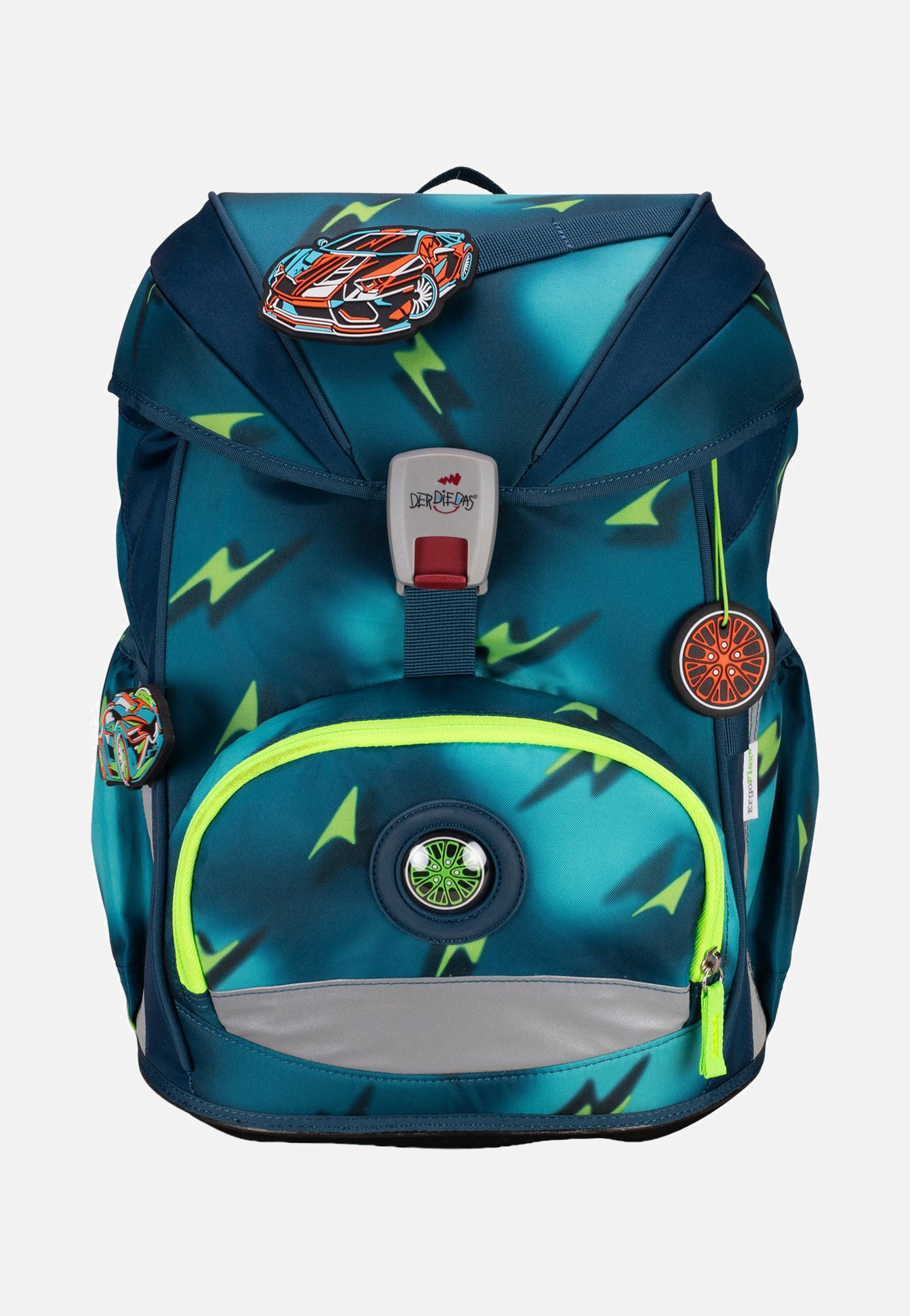 DerDieDas ErgoFlex Superlight Set Magic Light School Rucksack