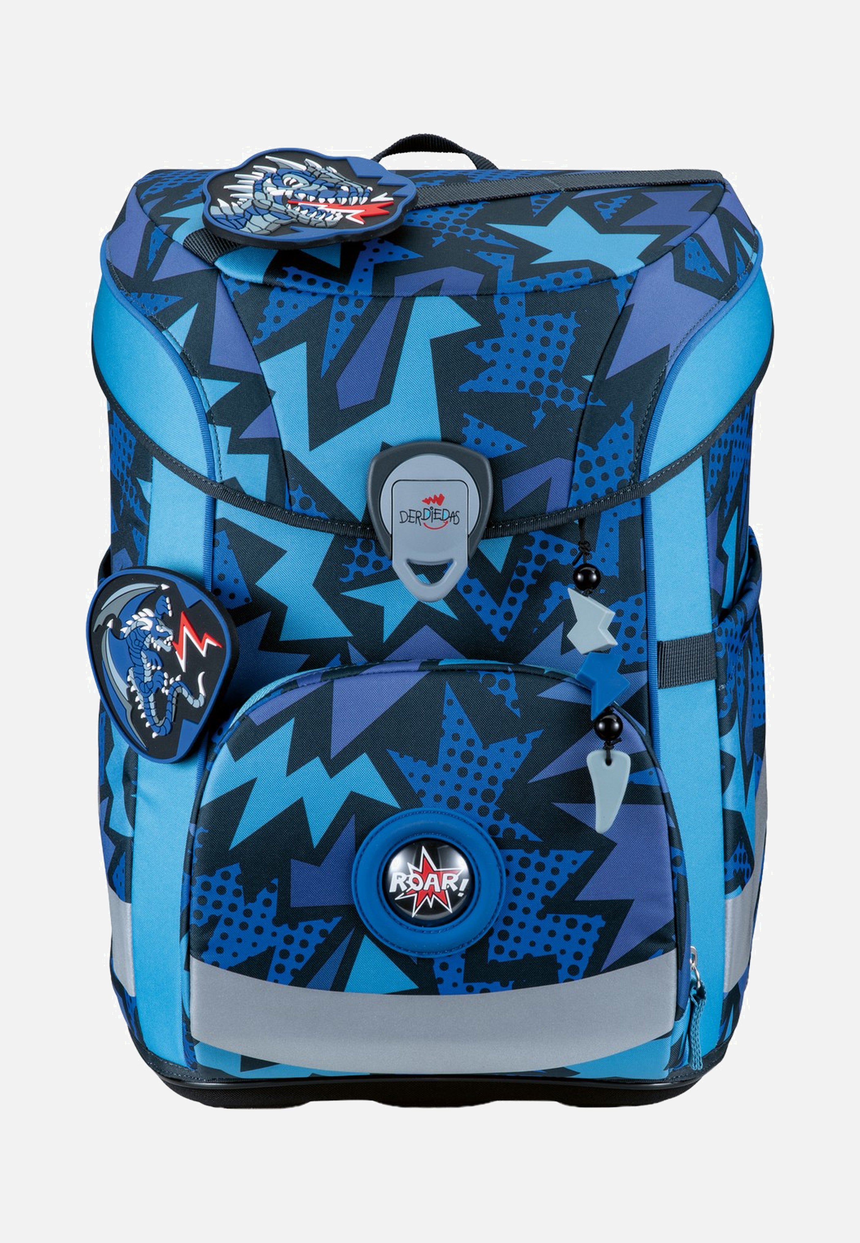 DerDieDas - ErgoFlex Easy Set Dark Dragon - School Backpack | Neutral-Image