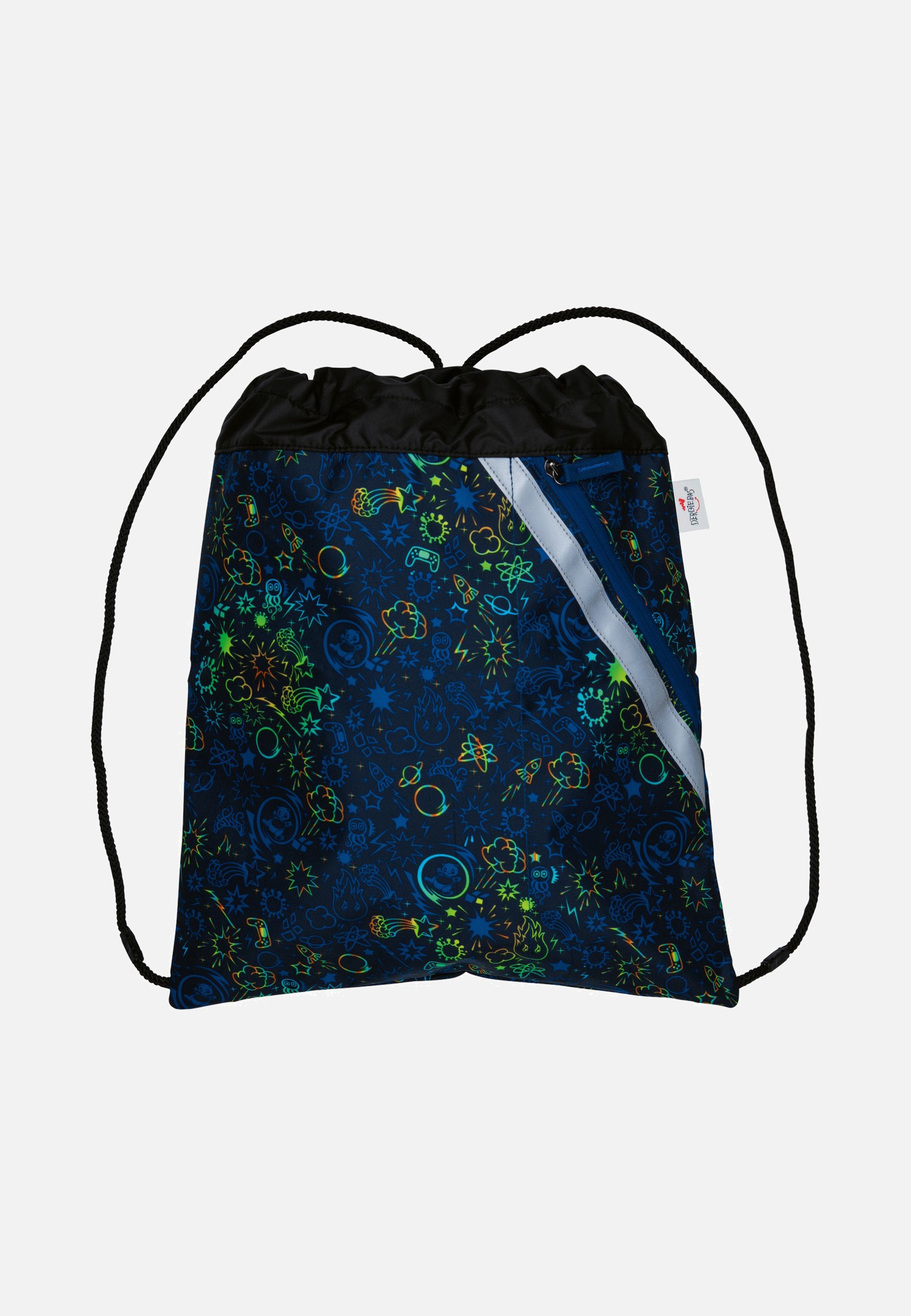 DerDieDas - ErgoFlex Easy Set Neon Crazy - School Backpack | Neutral-Image