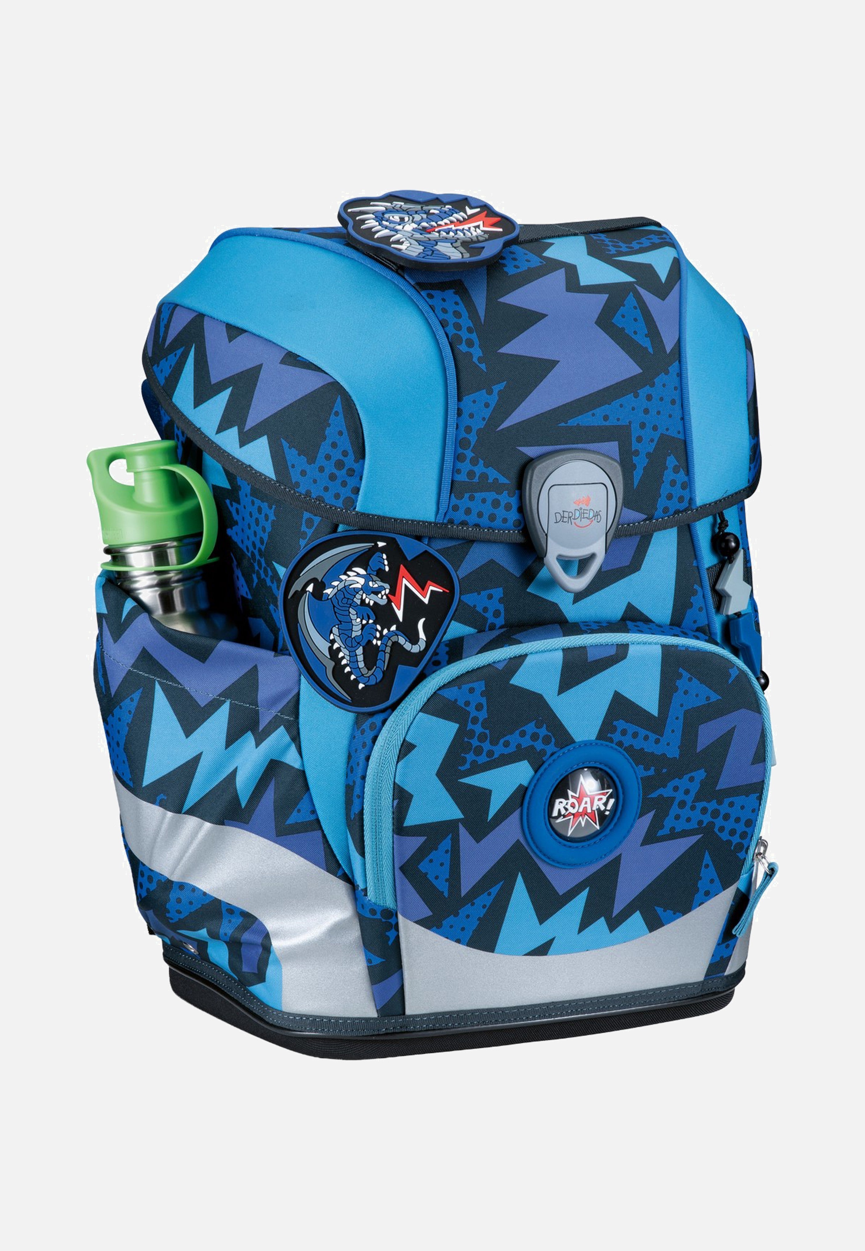 DerDieDas ErgoFlex Tiny Set Dark Dragon School Rucksack