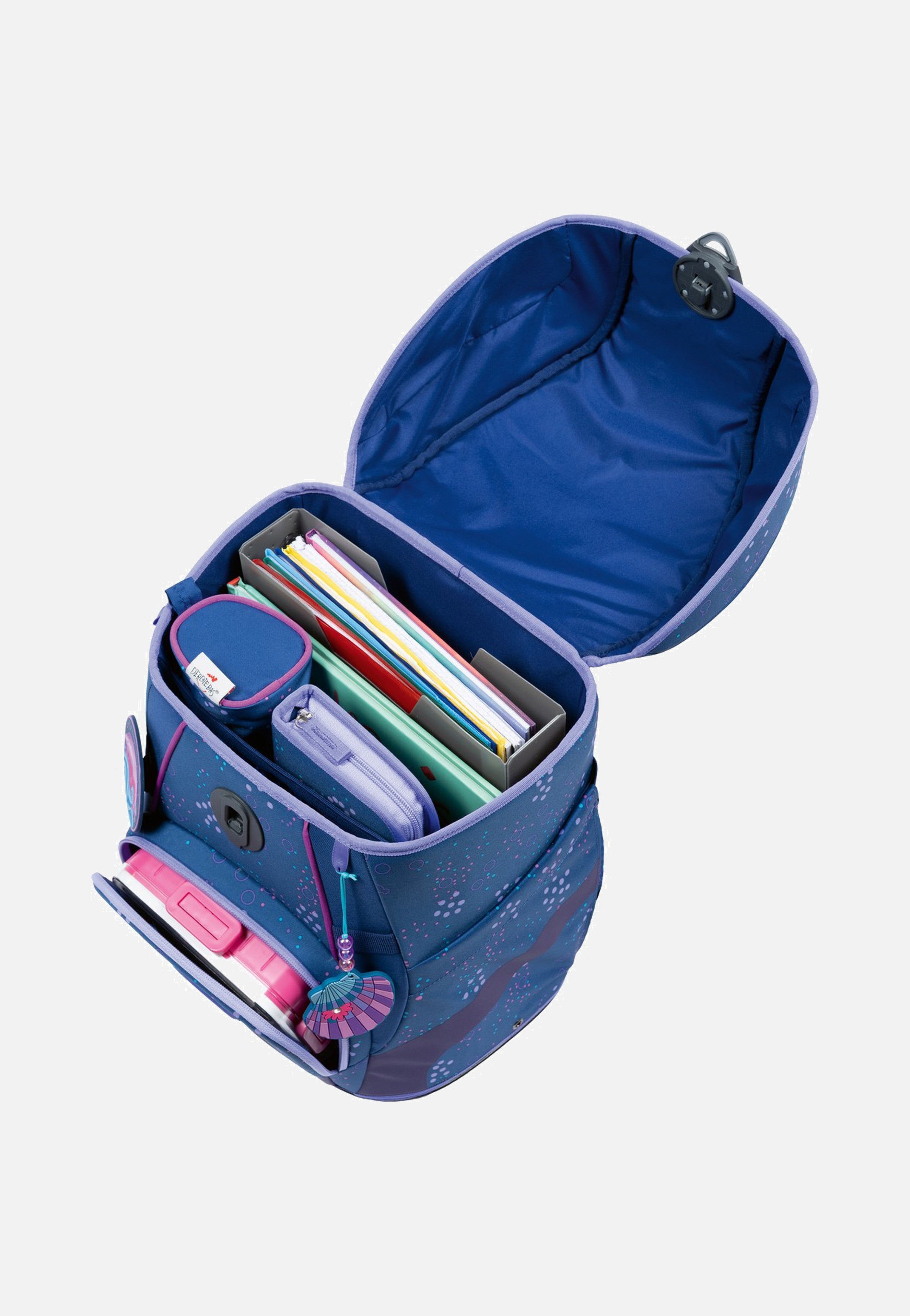 DerDieDas - ErgoFlex Tiny Set Deep Ocean - School Backpack | Neutral-Image