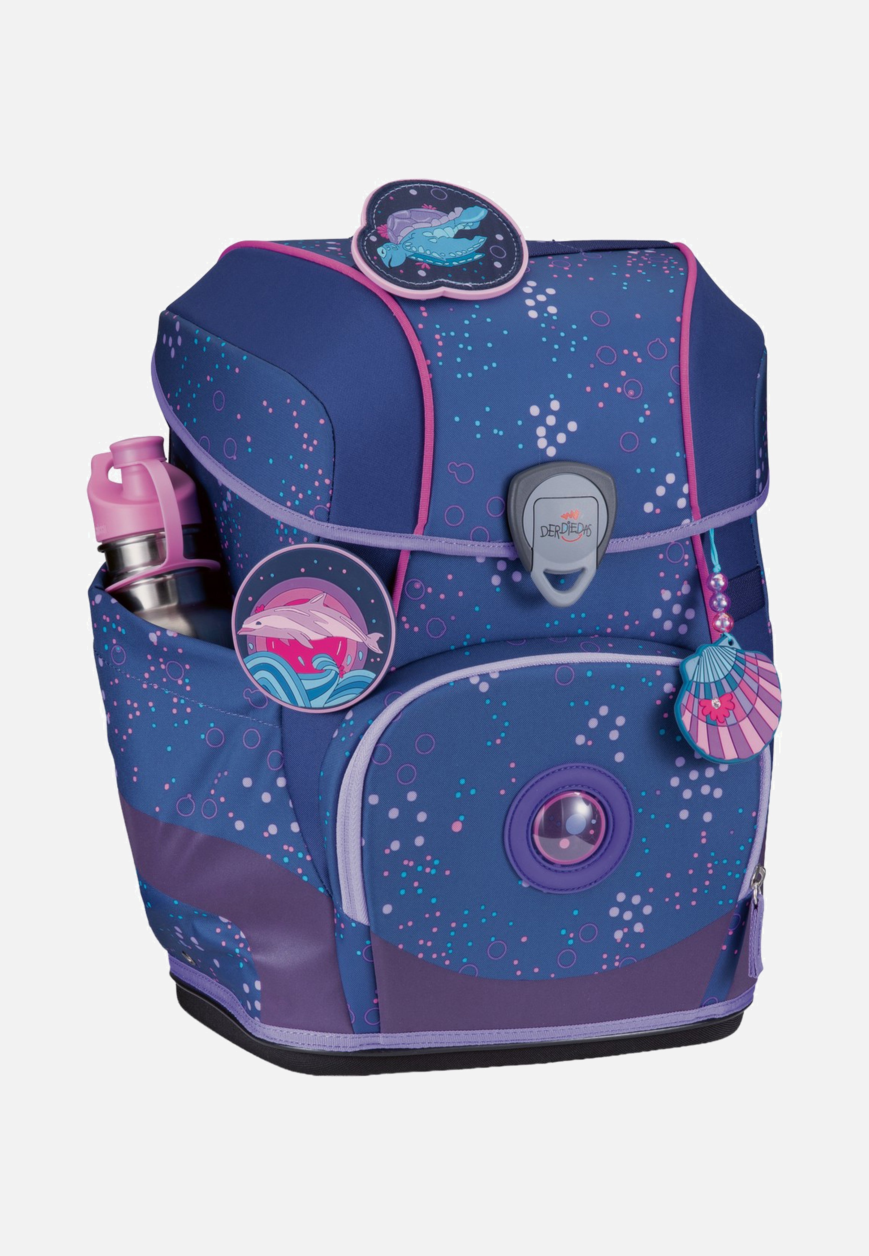 DerDieDas - ErgoFlex Tiny Set Deep Ocean - School Backpack | Neutral-Image