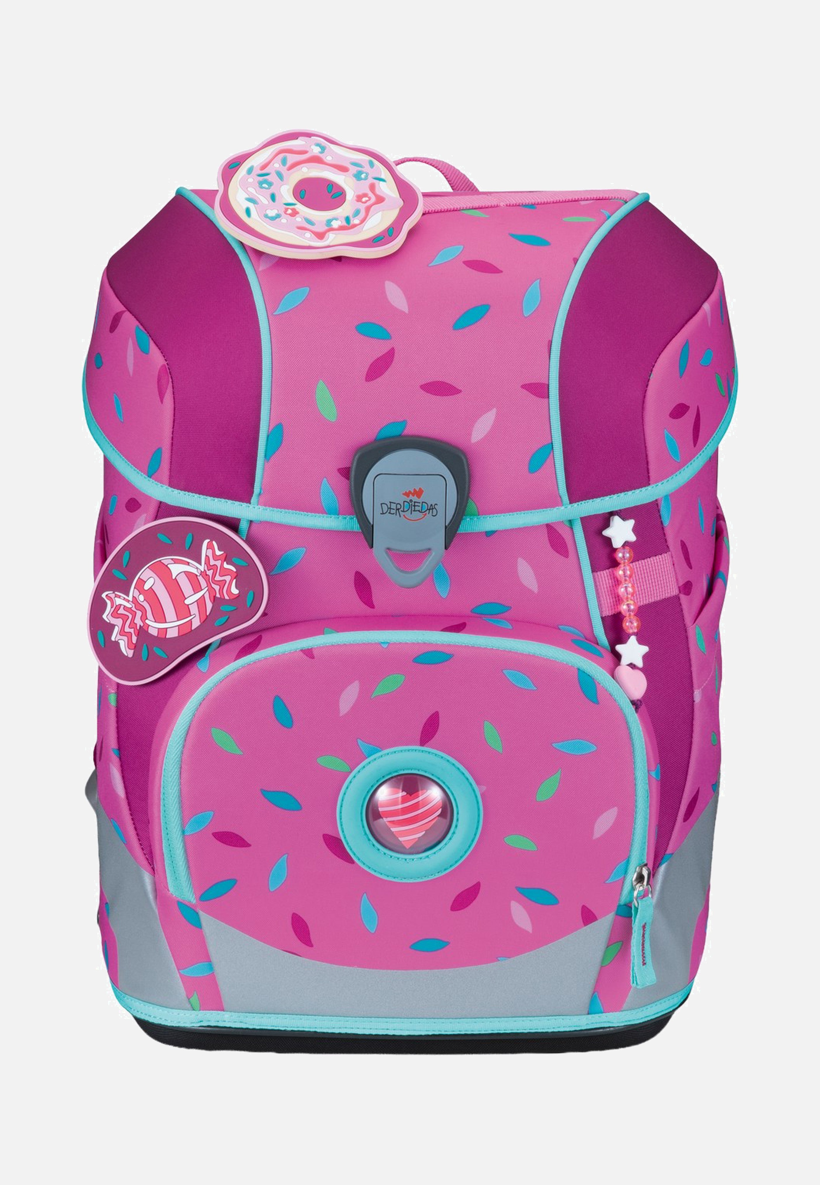 DerDieDas - ErgoFlex Tiny Set Sweet Sprinkles - School Backpack | Neutral-Image